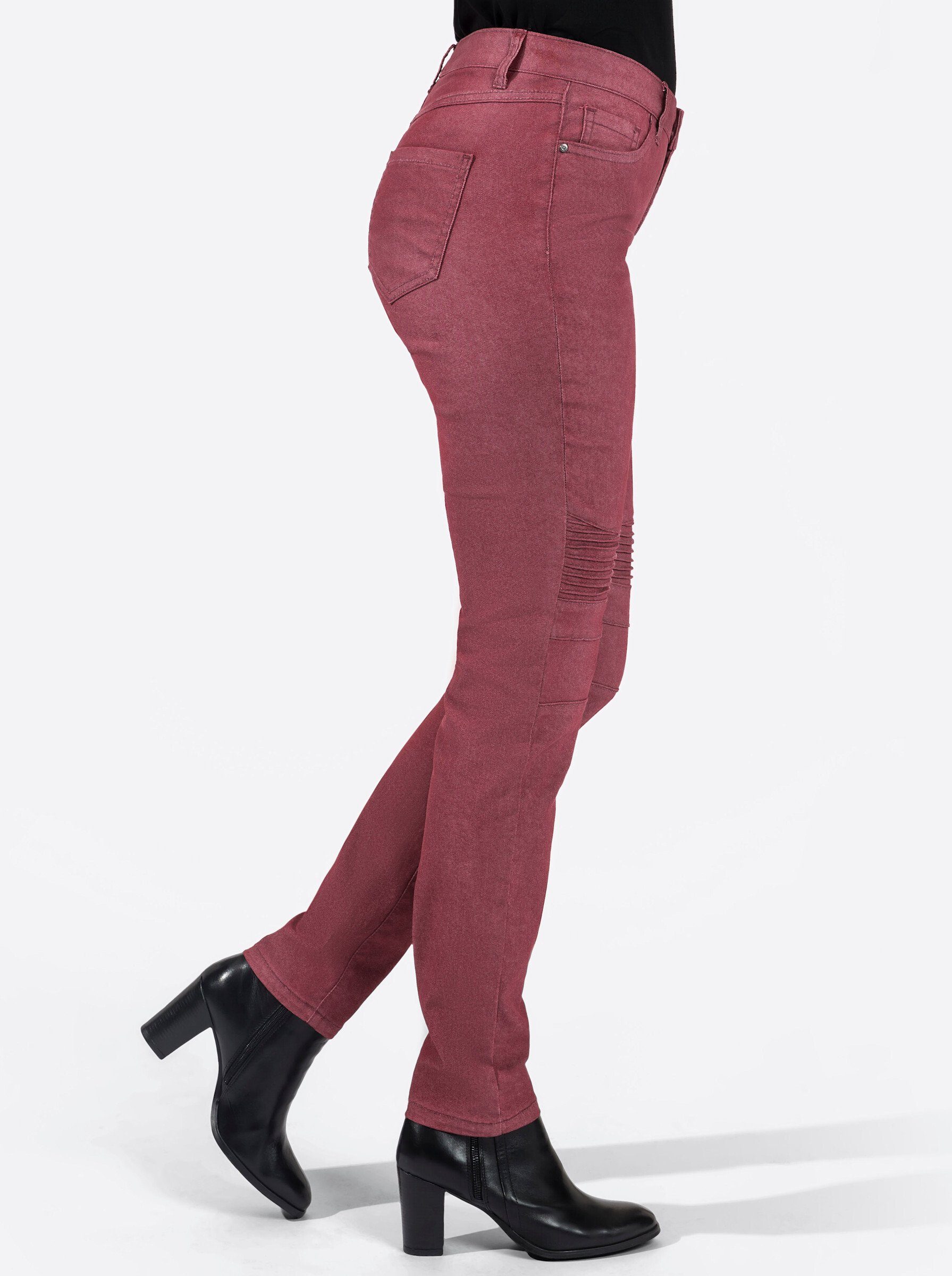 Witt Bequeme Jeans Jeans leicht vertieft