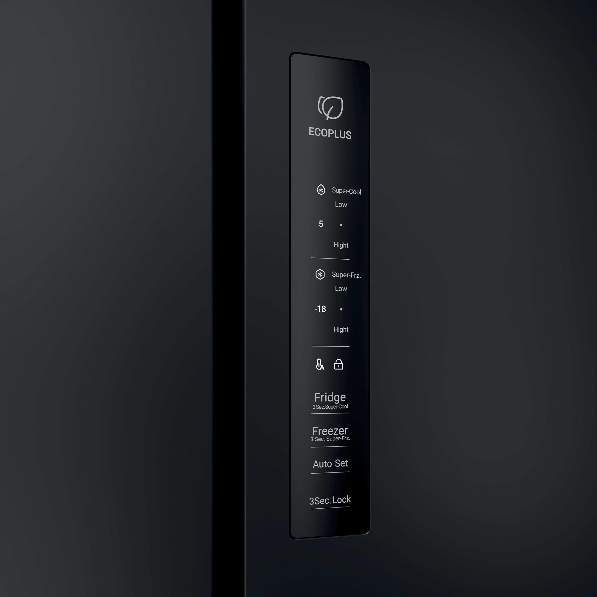 Haier Side-by-Side HCR39F19ENPT, 190,5 cm hoch, 90,8 cm breit, Total No Frost, MyZonePlus, T-ABT Technologie