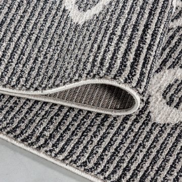Teppich Berber-Design, Teppium, Rechteckig, Höhe: 15 mm, Kurzflor Teppich Wohnzimmer Berber-Design Beige Teppiche im Boho-Stil