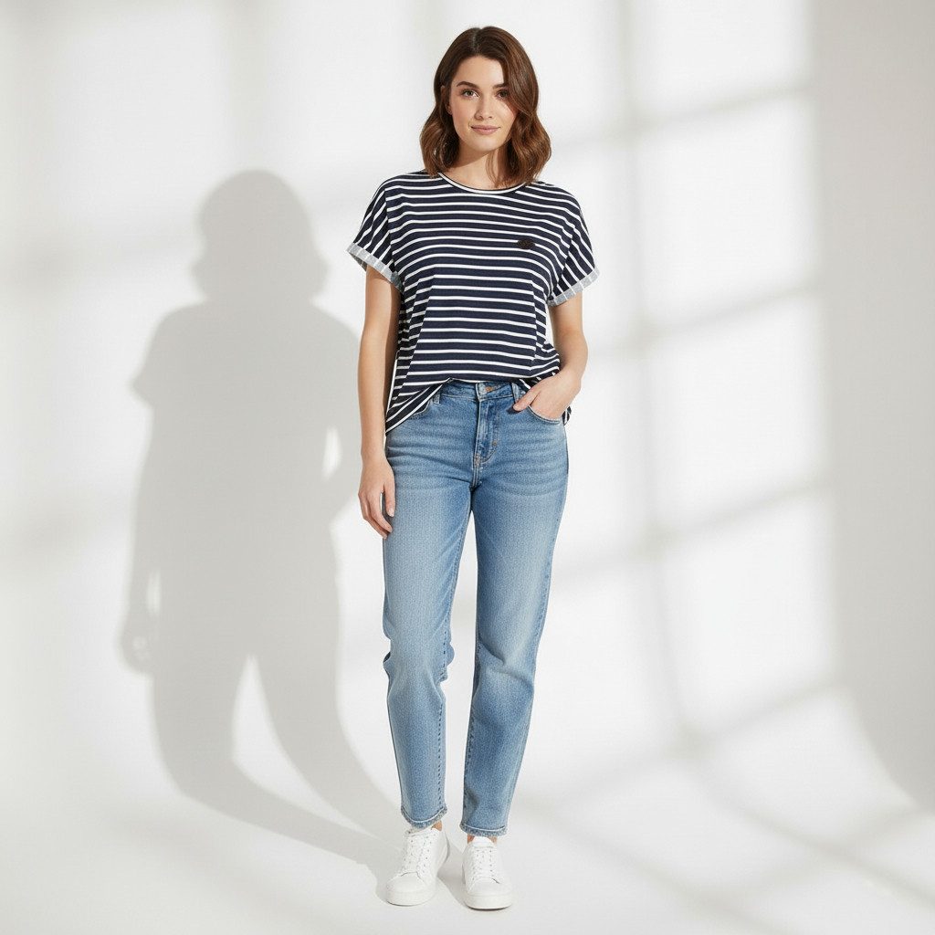 naketano T-Shirt Damen Prise Dies Das II
