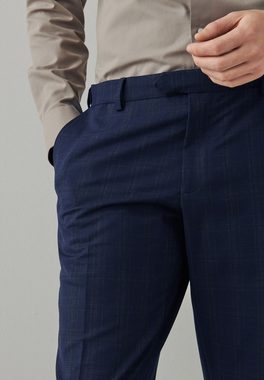 Next Anzughose Karierter Motion Flex Anzug: Super Skinny Fit Hose (1-tlg)