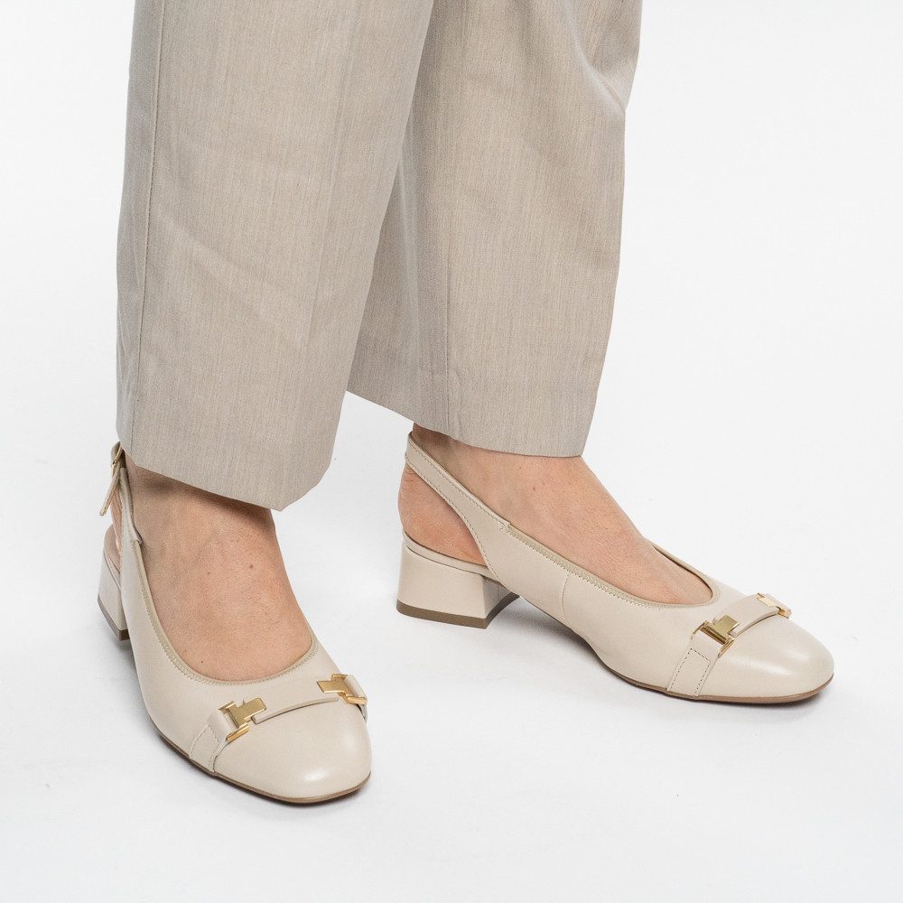 Ara GRAZ Slingpumps, Blockabsatz, Businessschuh, mit verstellbarer Schnalle, H-Weite