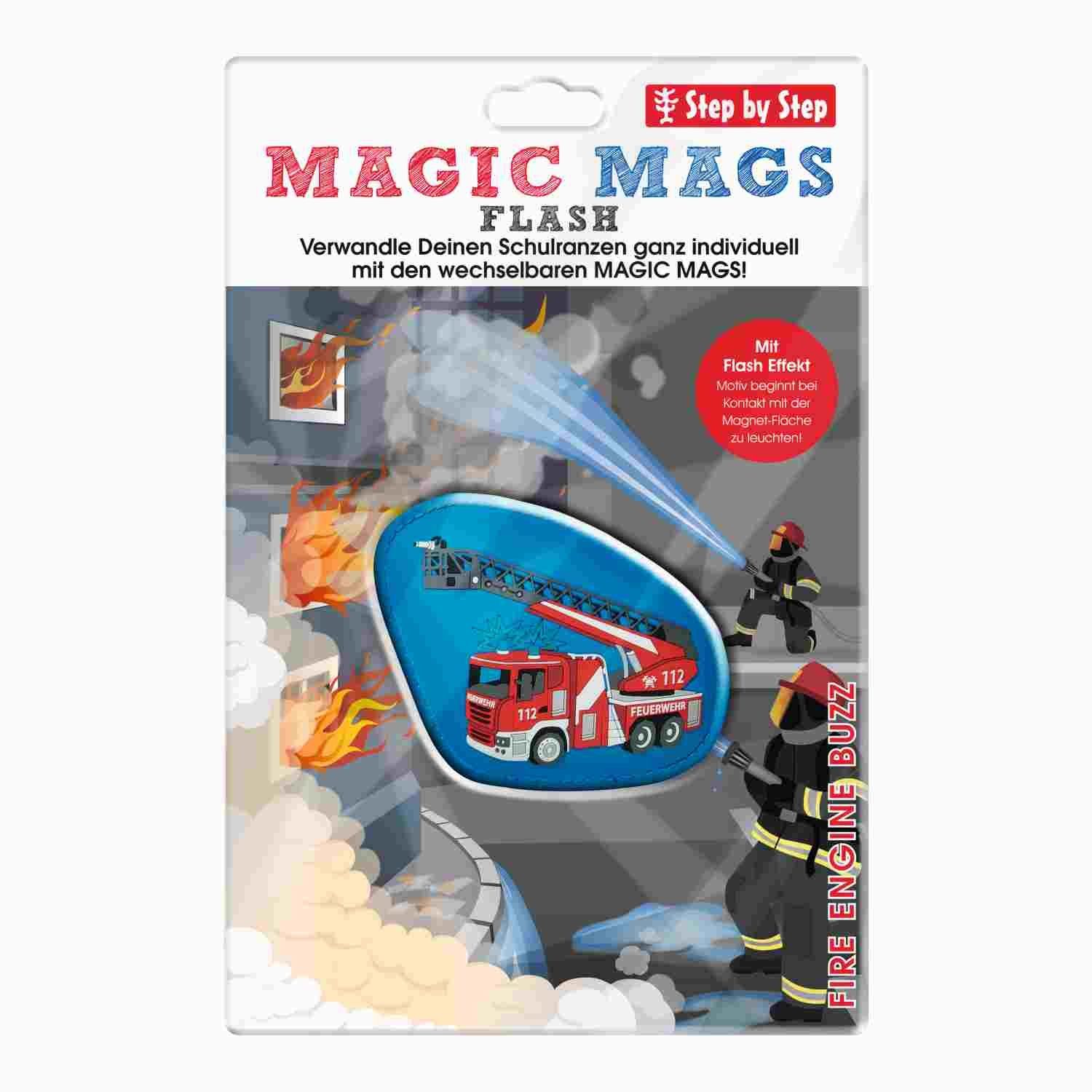 Step by Step Schulranzen Step by Step MAGIC MAGS FLASH "Fire Engine Buzz"
