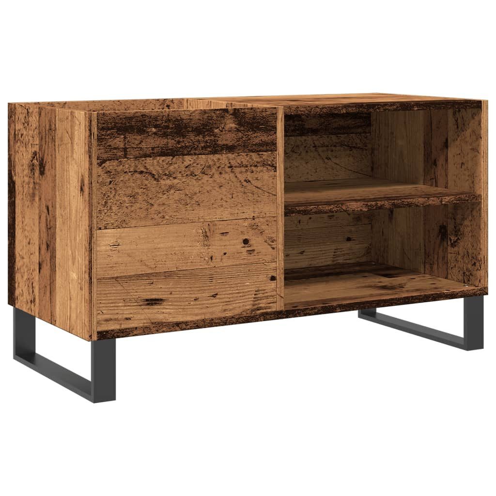 vidaXL Lowboard Plattenschrank Altholz-Optik 84,5x38x48 cm Holzwerkstoff (1 St)