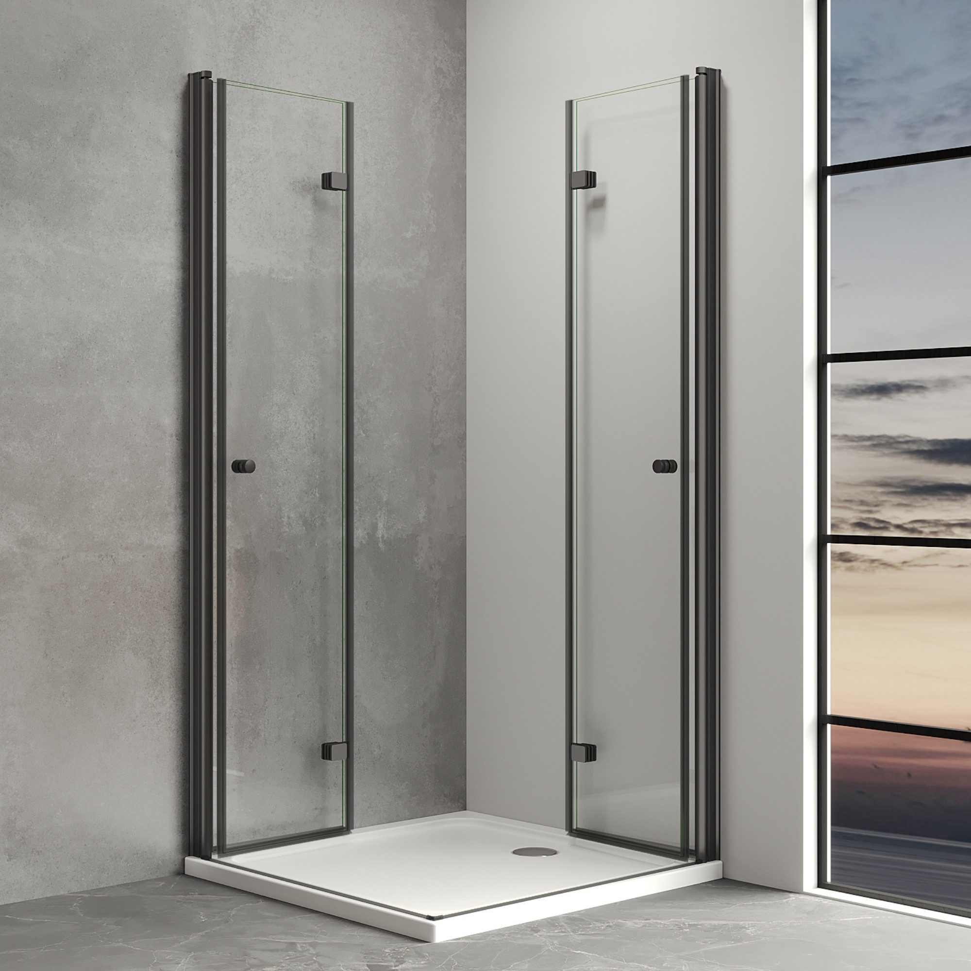 IMPTS Eckdusche Duschkabine Faltbar Falttürkabine, BxT: 70x70 cm, Sicherhei günstig online kaufen