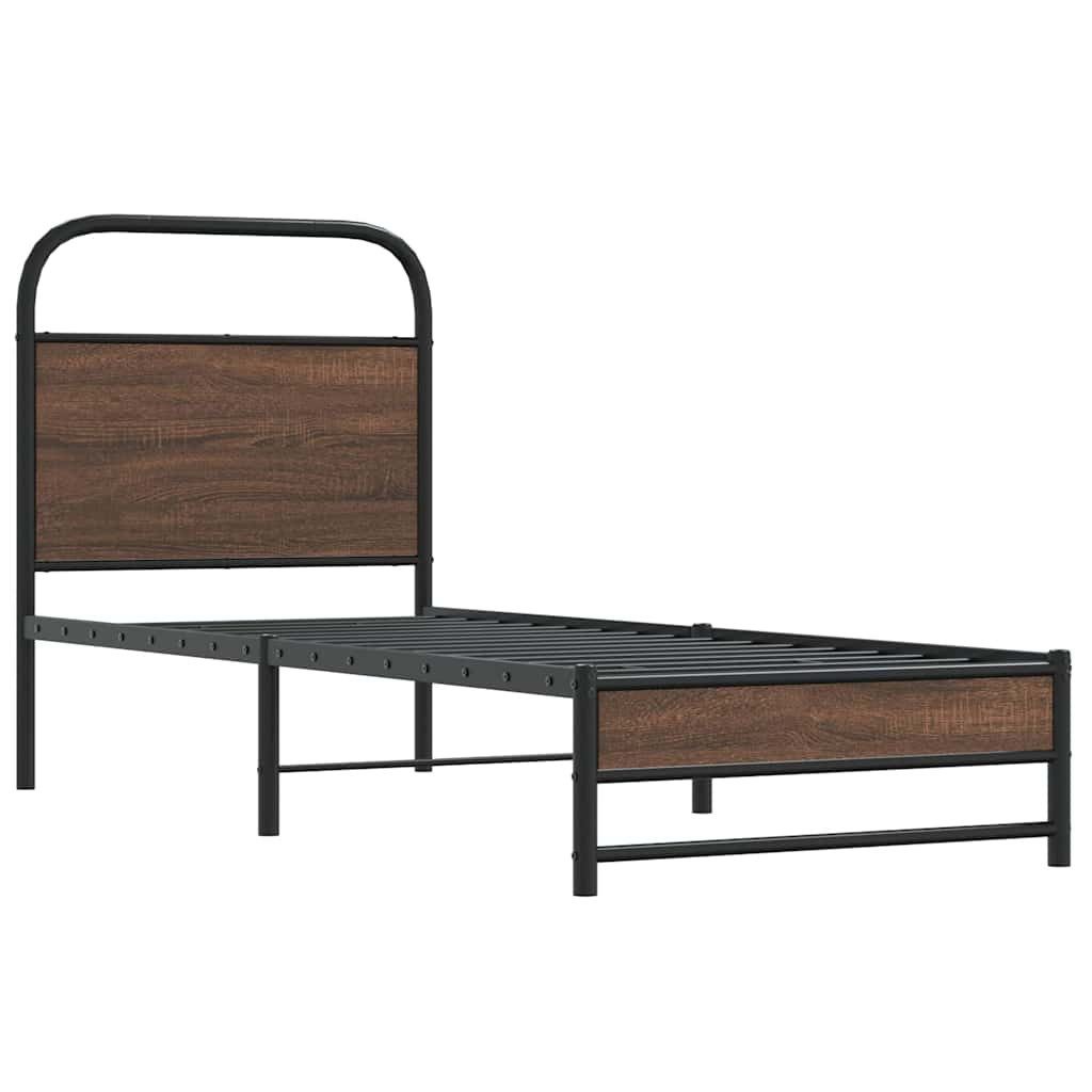 vidaXL Bett Bettgestell ohne Matratze 75x190 günstig online kaufen