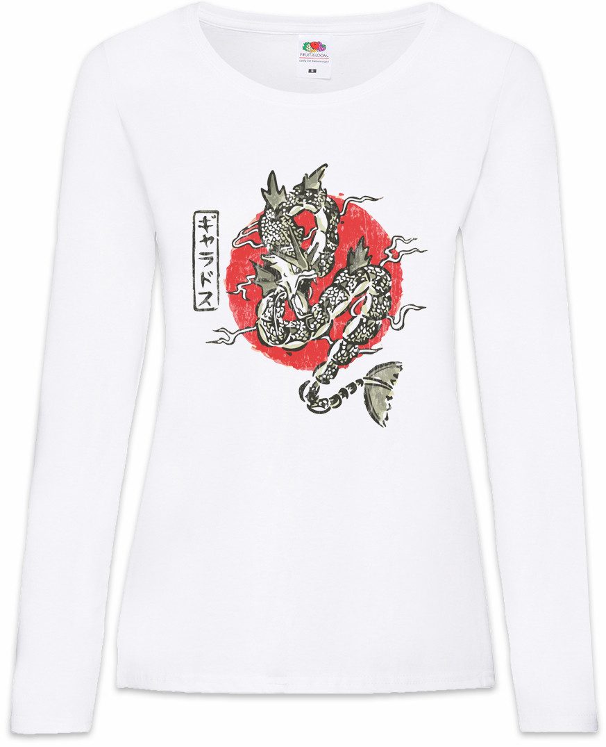 Urban Backwoods Langarmshirt Japanese Dragon I Damen Langarmshirt Japan Drache Drachen Asien Asia (1-tlg) China Tattoo Art Japanischer