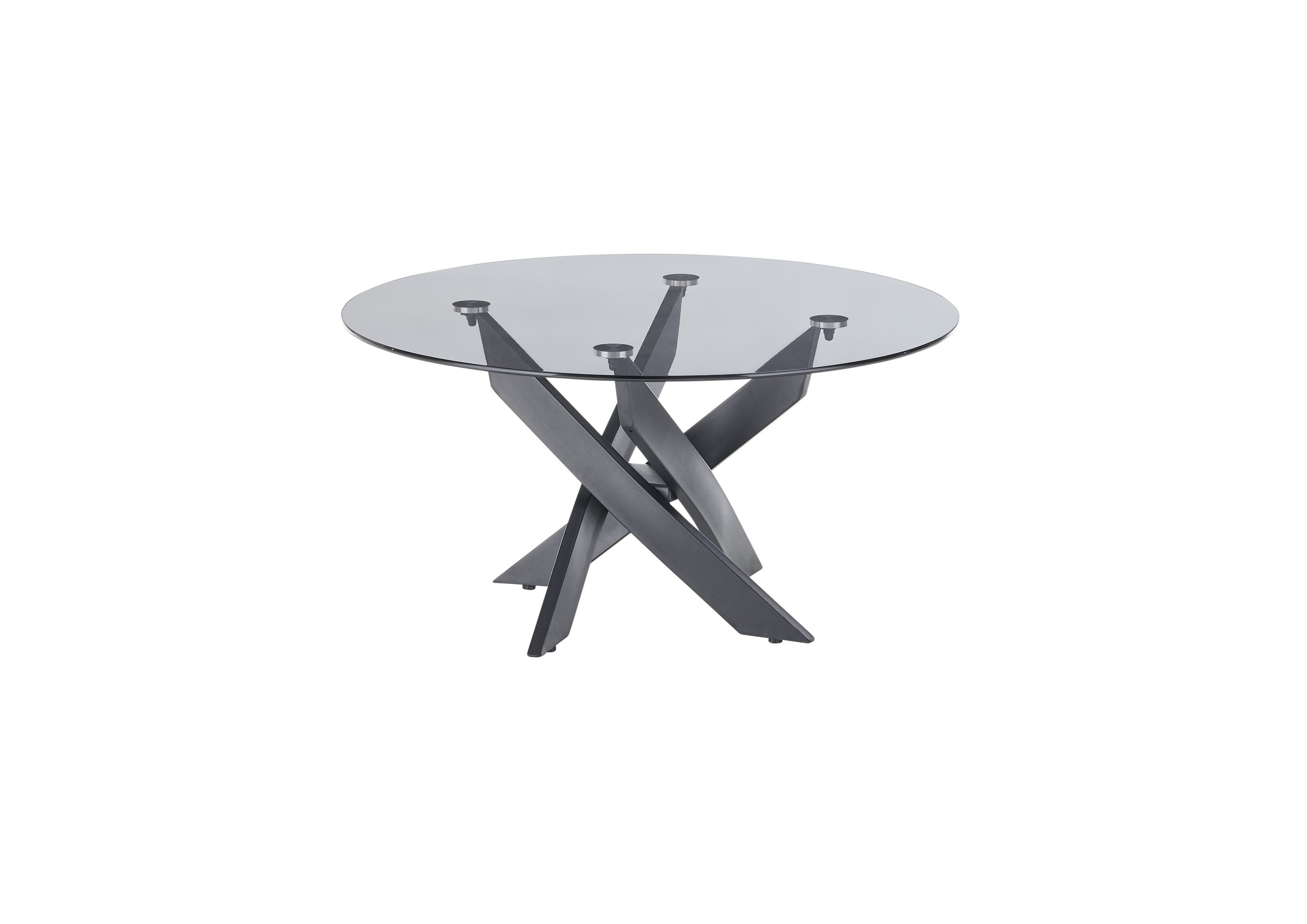 freiraum Couchtisch KOPENHAGEN, in Klarglas / schwarz - 45x80 (HxD) günstig online kaufen