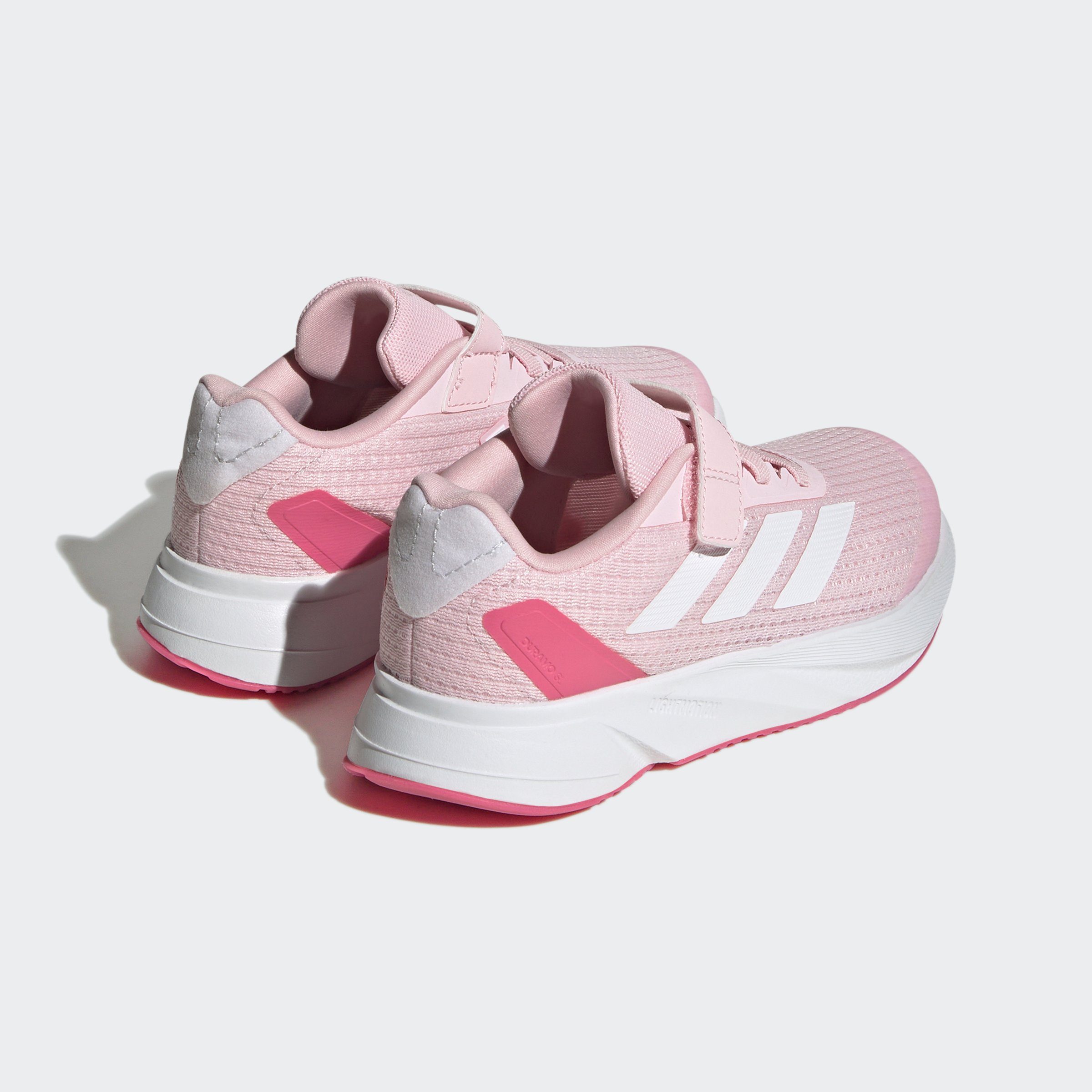 White DURAMO SL Pink Sneaker Cloud / KIDS Sportswear / Pink adidas Fusion Clear