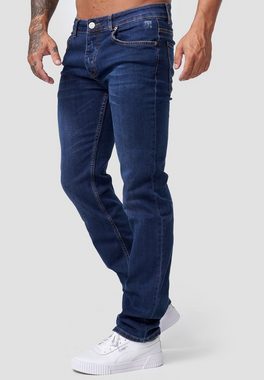 OneRedox Straight-Jeans JS-807 Fitness Freizeit Casual