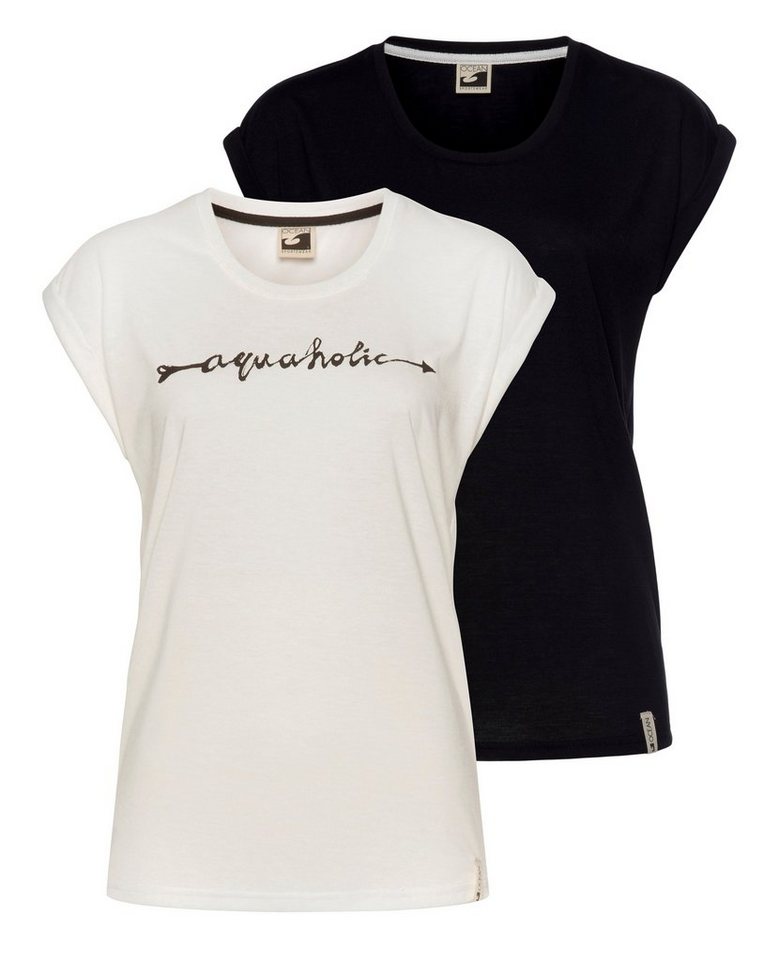 Ocean Sportswear T-Shirt (Packung, 2er-Pack) in Viskose-Qualität, T-Shirts  im Doppelpack von Ocean Sportswear