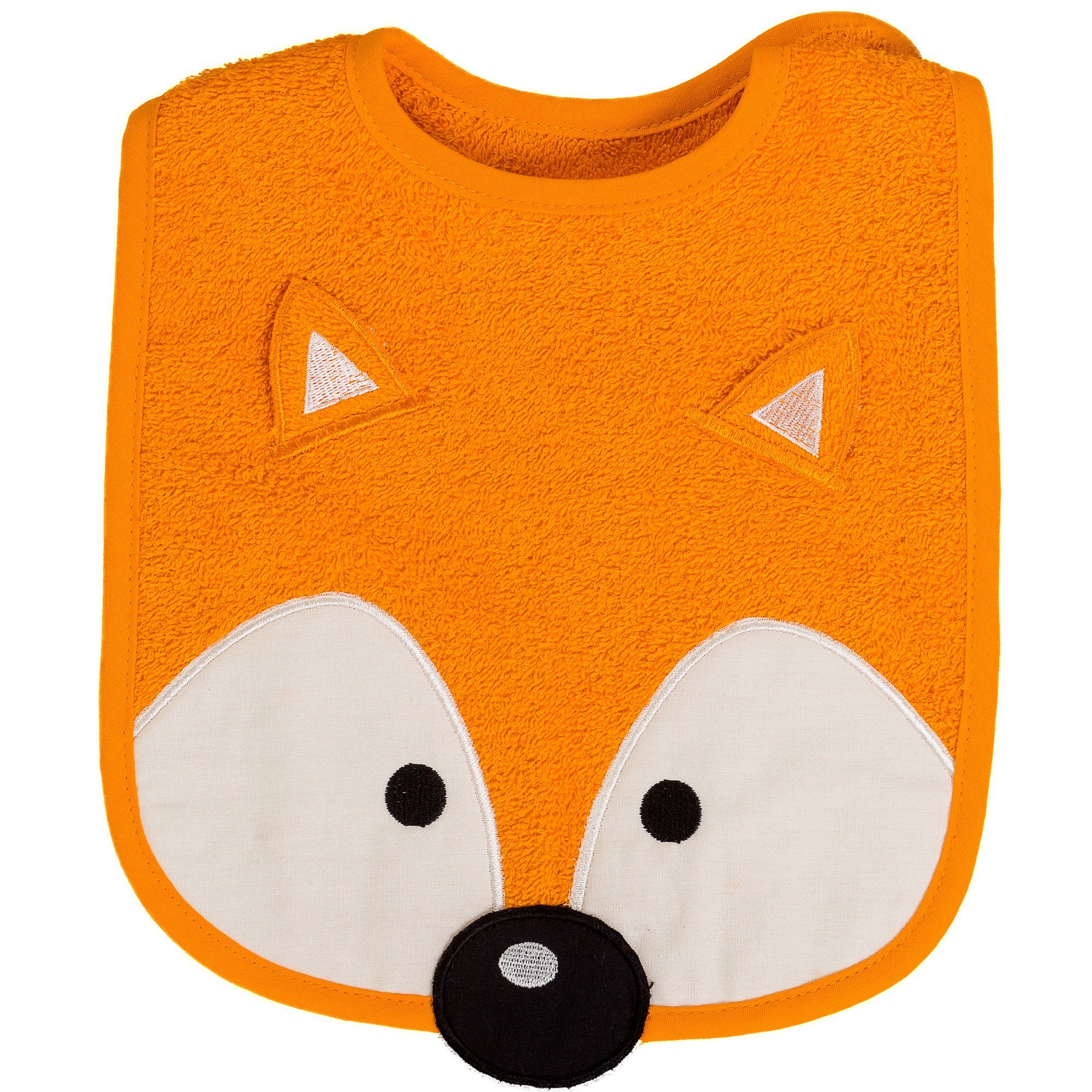 Smithy Lätzchen Füchse los Frottee, 24x24 cm