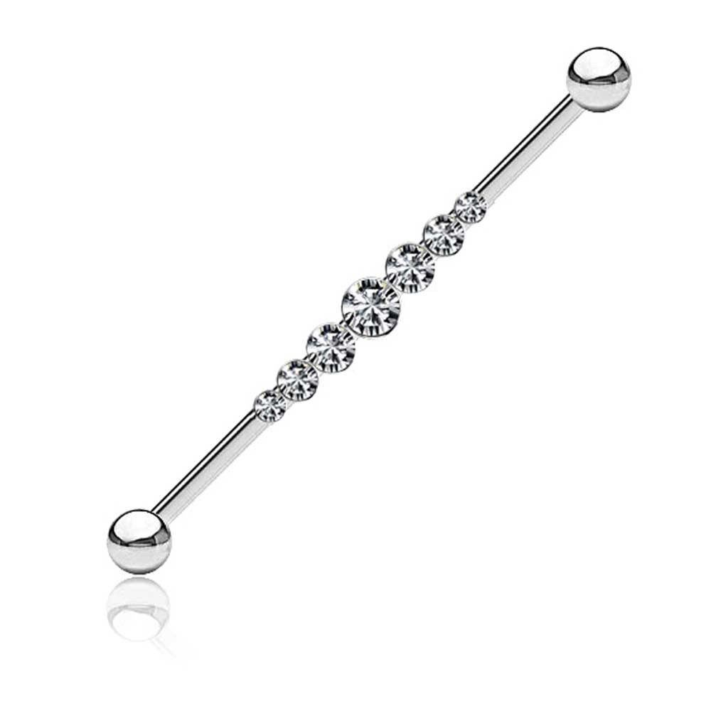 viva-adorno Piercing-Set Industrial Piercing Scaffold Ohr günstig online kaufen