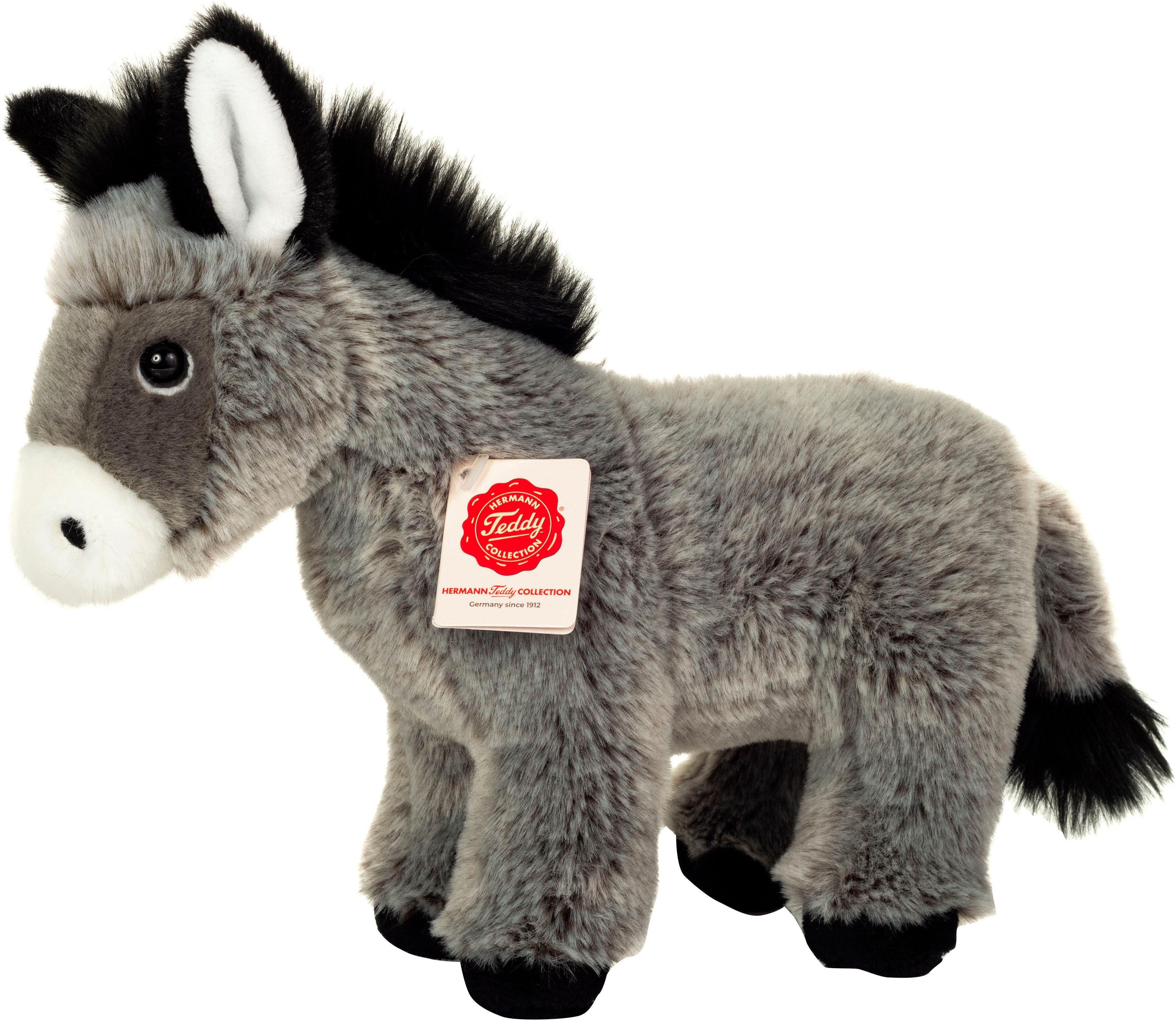 Teddy Hermann® Kuscheltier Esel stehend 27 cm