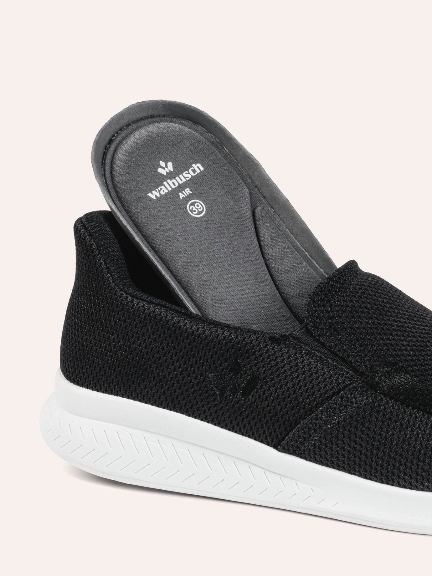 Walbusch Herren Komfortslipper Mühelos Freizeitschuhe bequeme Weite G Slipper Easy-in Slipper mit Wechselfußbett, ultraleichte EVA-Laufsohle