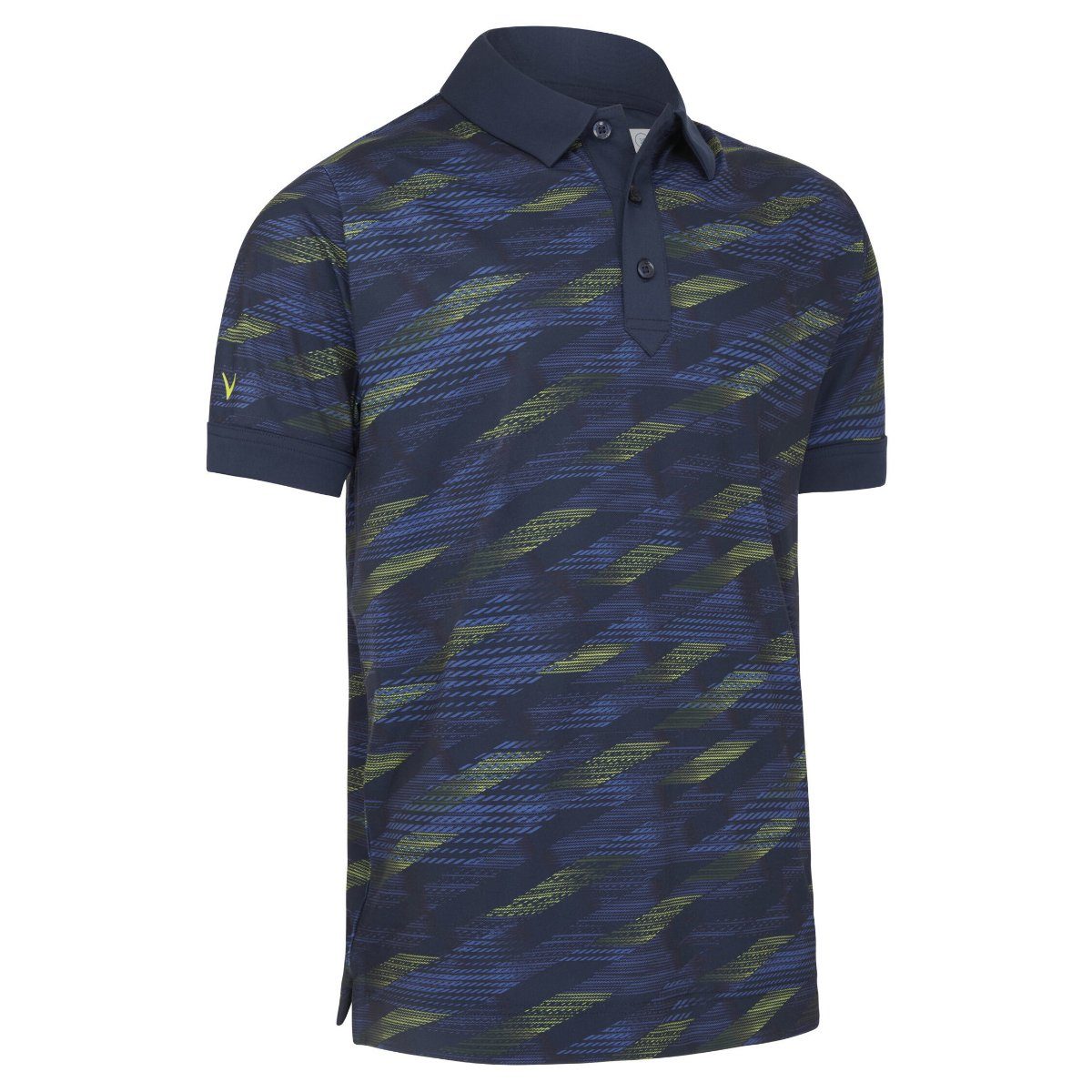 Callaway Poloshirt Callaway All Over Active Polo Dunkelblau