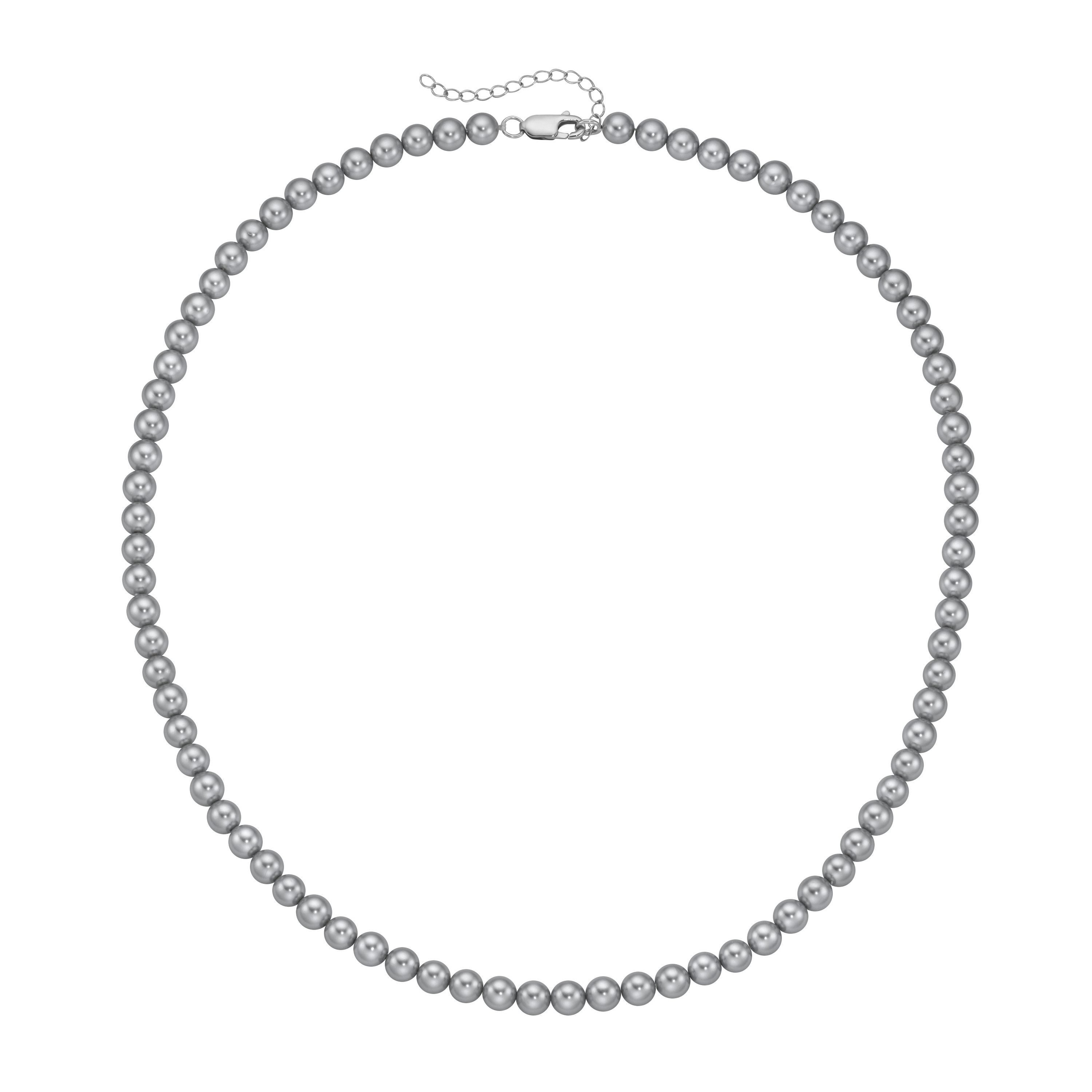 Smart Jewel Perlenkette mit Muschel-Perlen, Silber günstig online kaufen