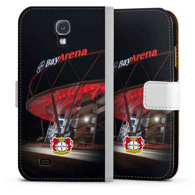 DeinDesign Handyhülle Bayer 04 Leverkusen Stadion Offizielles Lizenzprodukt, Samsung Galaxy S4 Hülle Handy Flip Case Wallet Cover Handytasche Leder