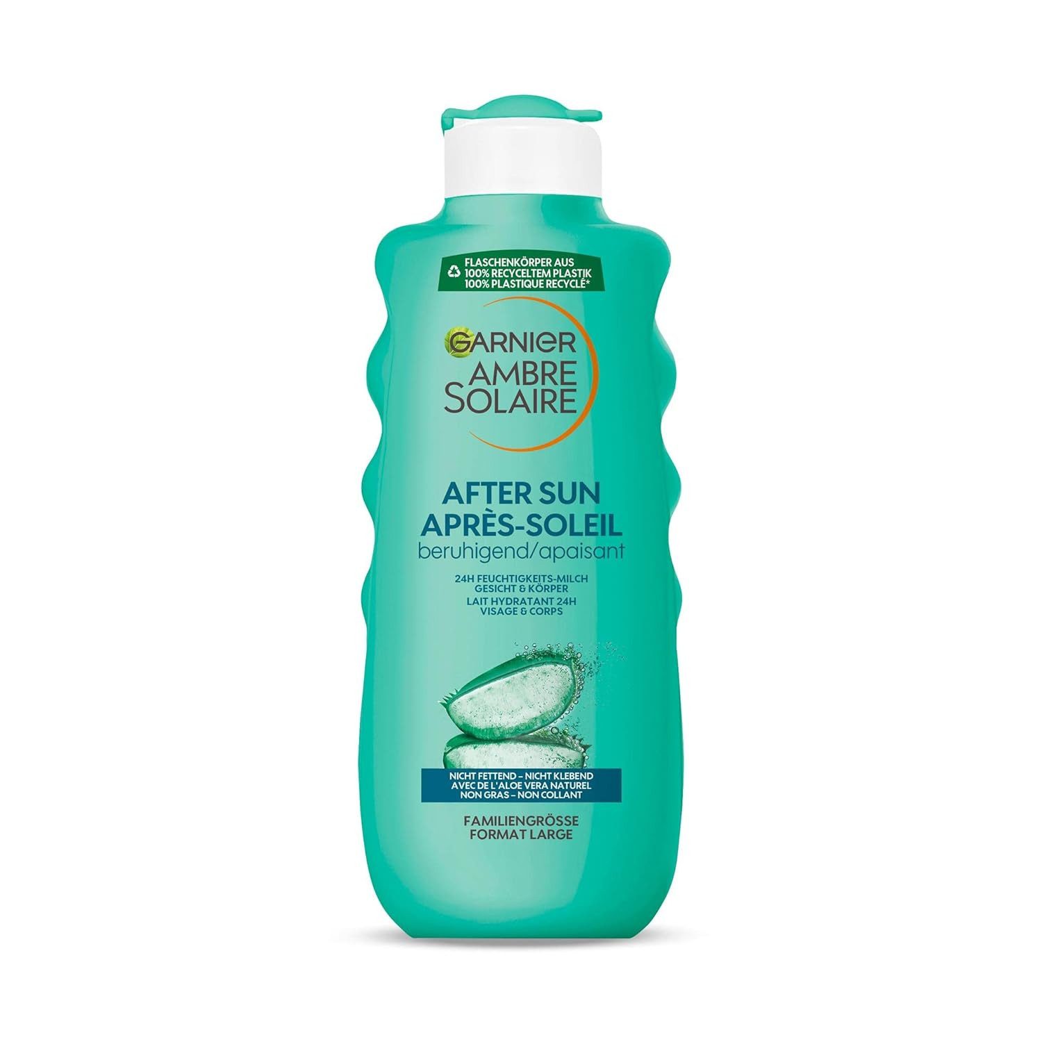 GARNIER After Sun-Lotion Ambre Solaire After Sun Beruhigende Feuchtigkeits-Milch 400 ml, 1-tlg.