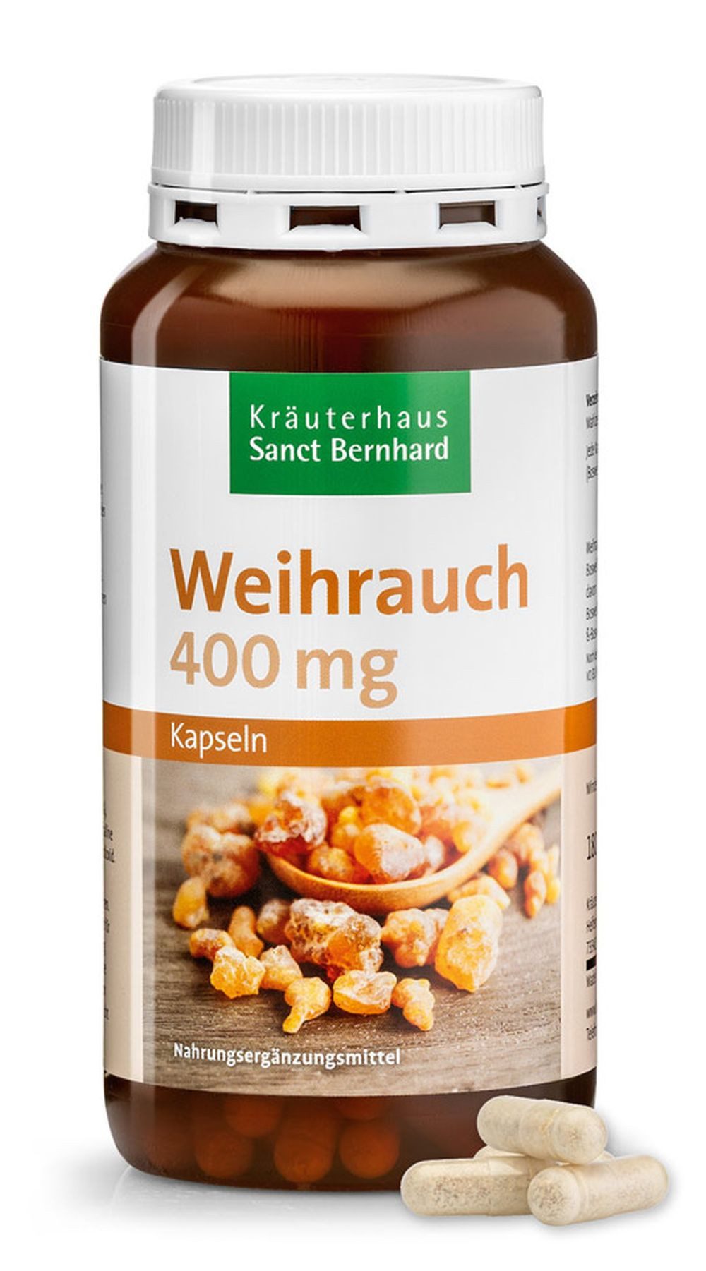 Sanct Bernhard Sanct Bernhard Weihrauch - 180 Kapseln Kapseln