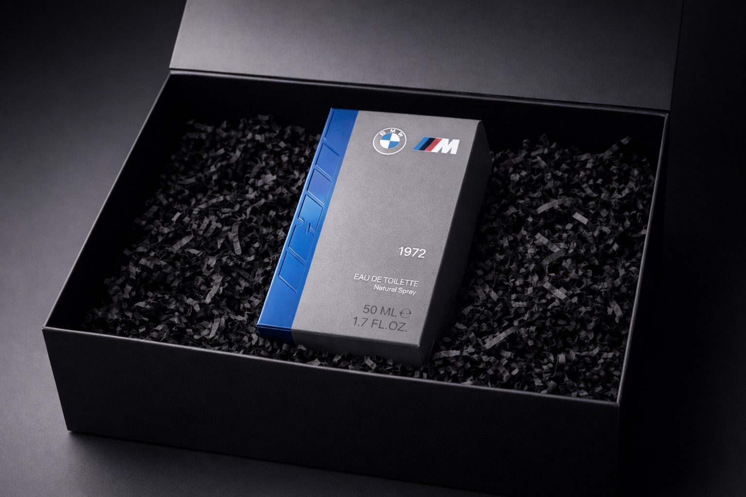 BMW Eau de Toilette Edle Geschenkbox BMW M Light Blue Fragrance 1972 50ml De Toilette