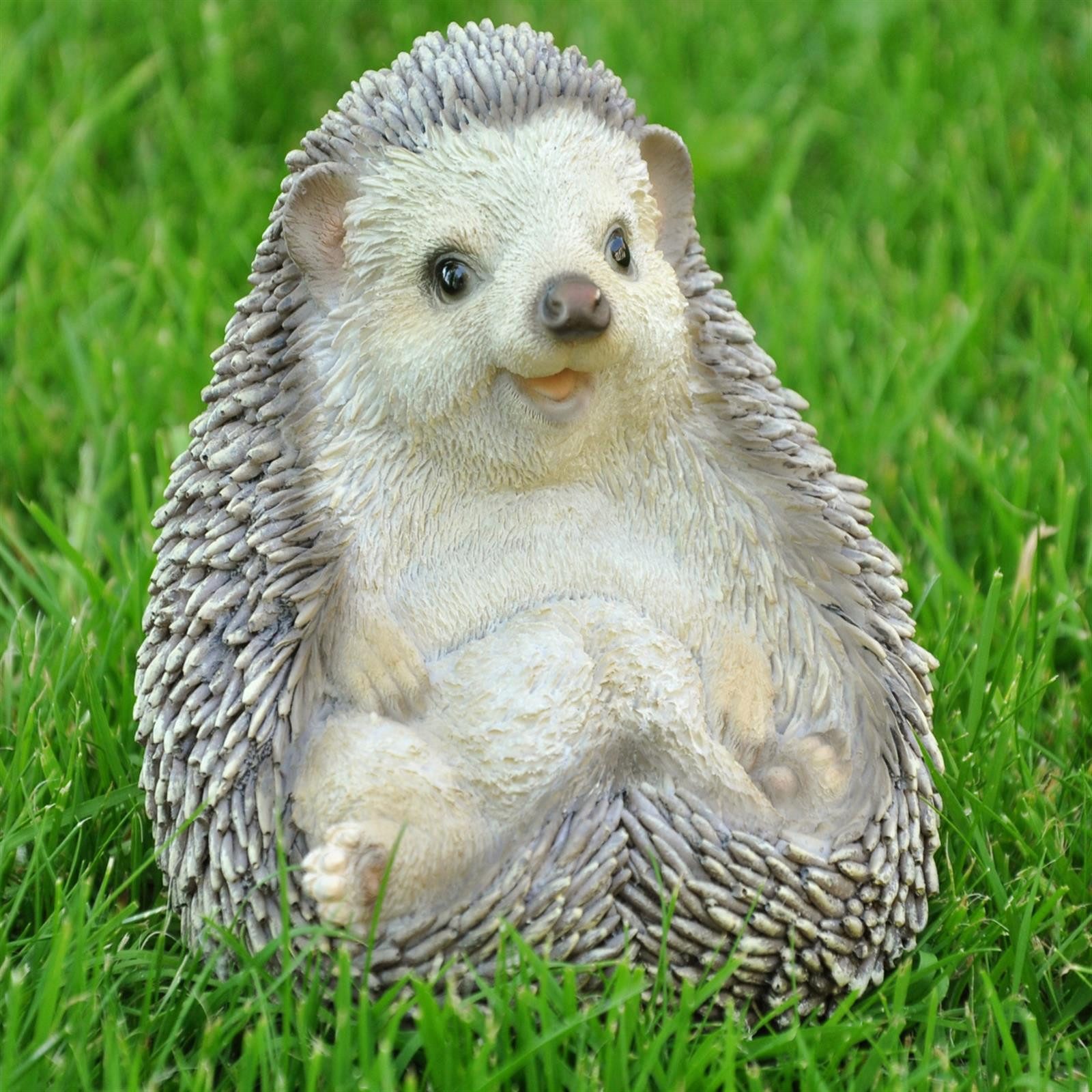 dazikemo Gartenfigur Dekofigur Gartenfigur Igel 12 x 11 cm