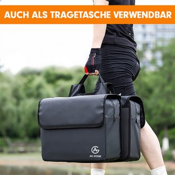 AG Gepäckträgertasche Fahrradtasche Gepäckträger-Tasche Doppelpacktasche
