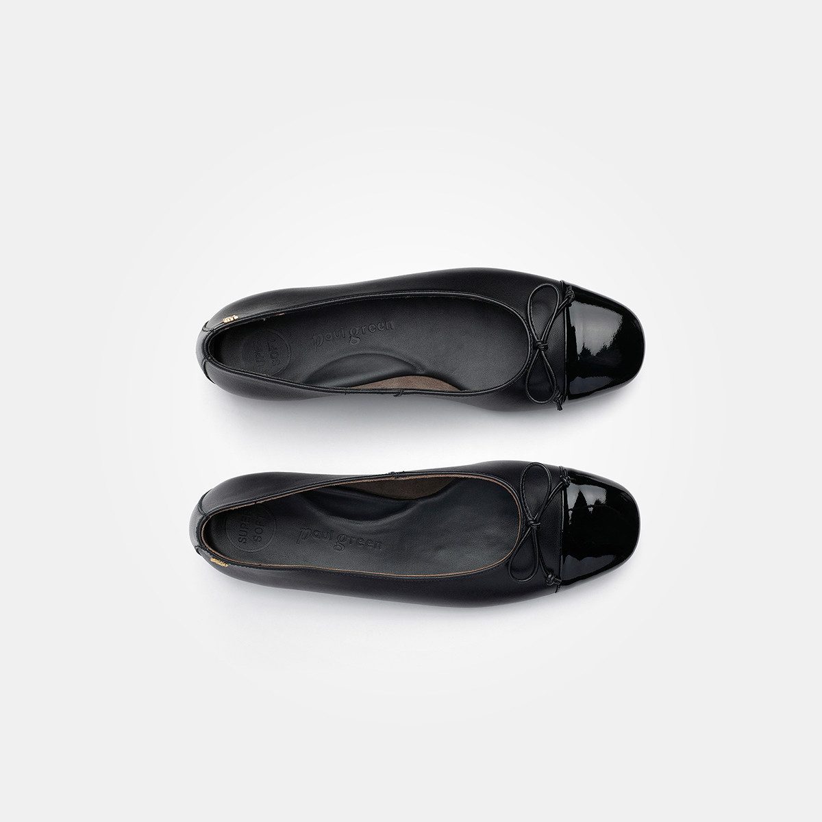 Paul Green Paul Green 1000-015, Ballerina, Schwarz, Damen Ballerina