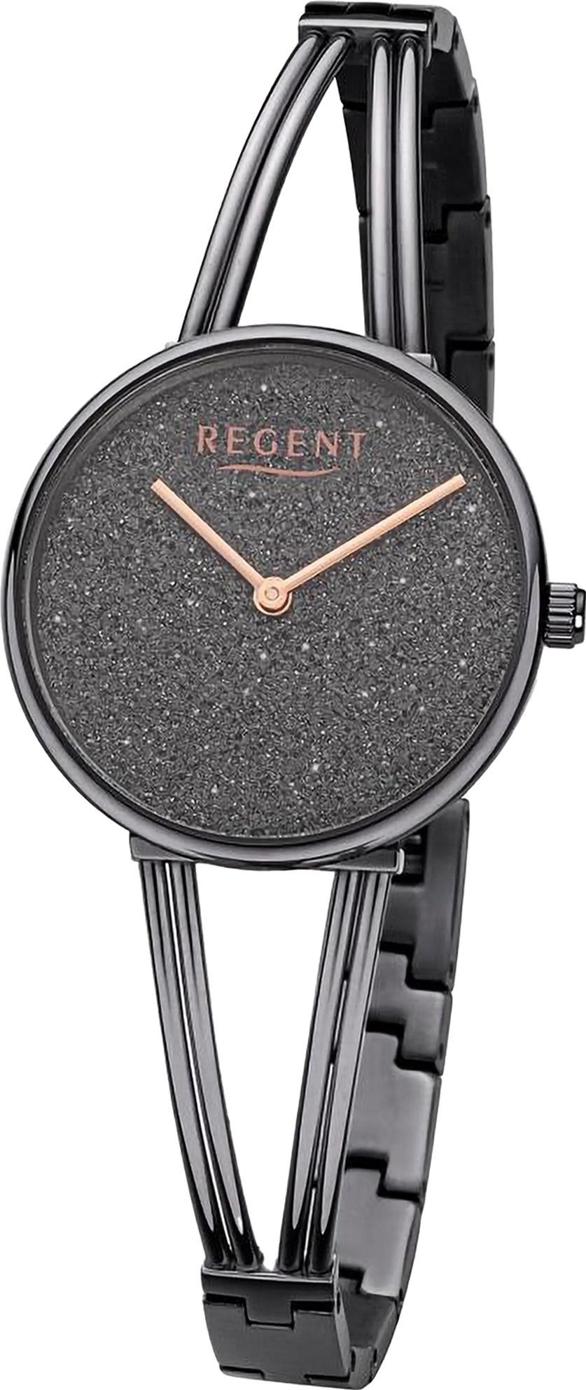 Quarzuhr Regent Damen Armbanduhr Analog