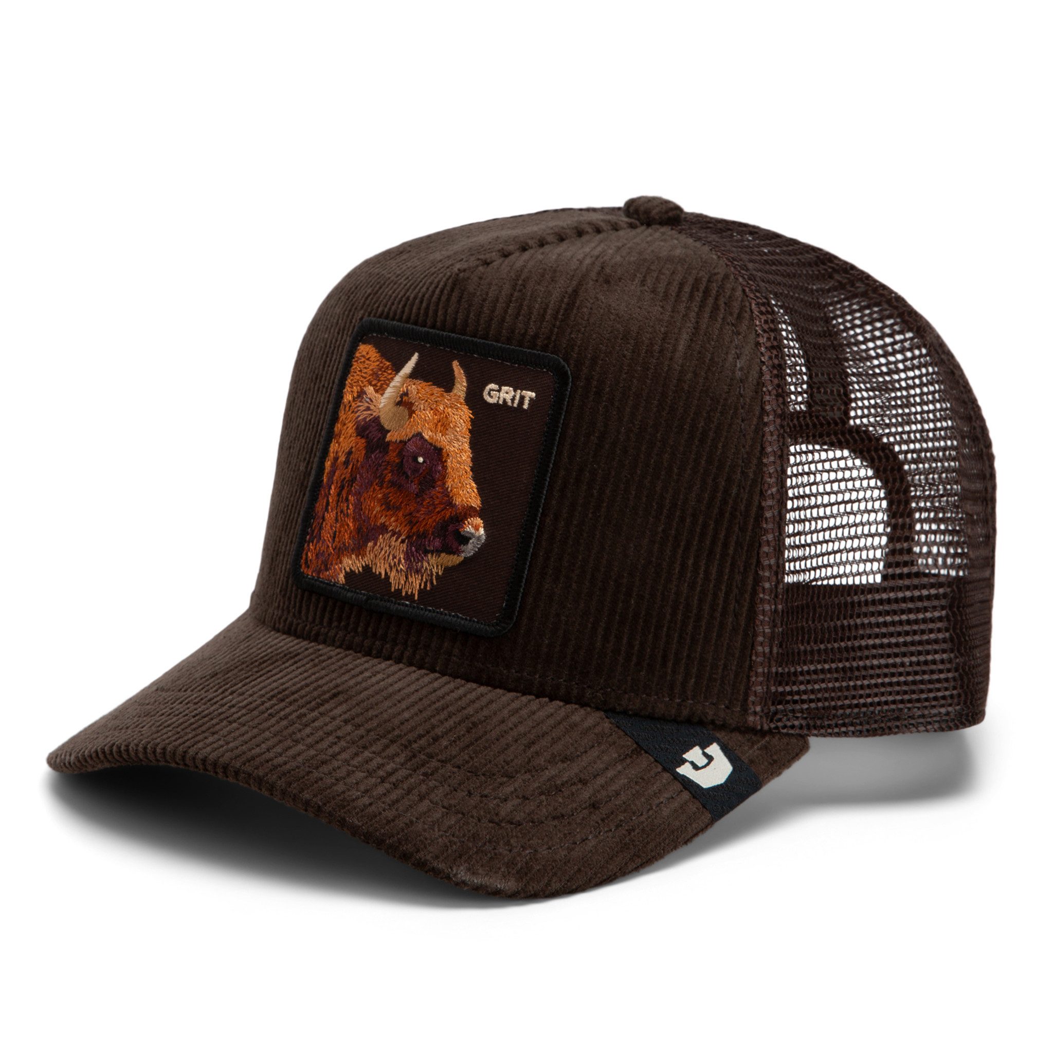GOORIN Bros. Trucker Cap Goorin Bros. OG Trucker Cap Core Mesh Corduroy Grit Ground (Basecap, Basecap, Meshcap, Trucker Kappe) – Bild 2 von 2