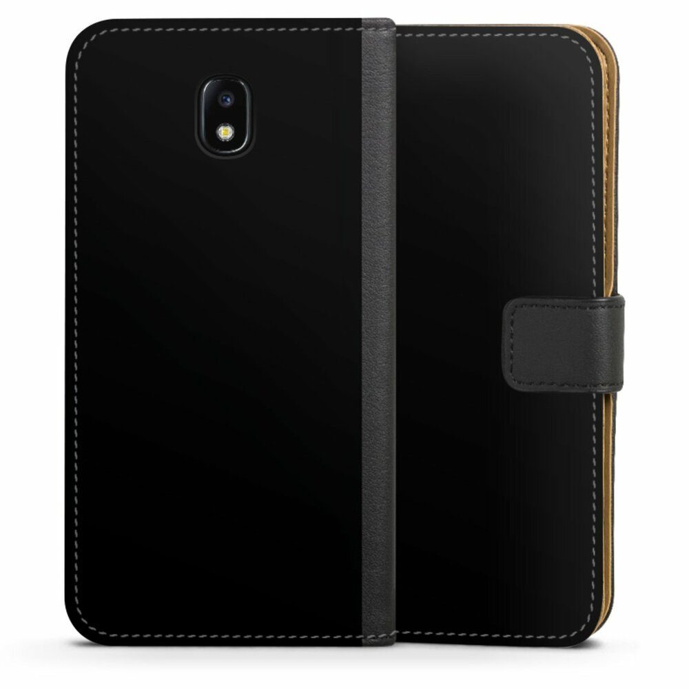 DeinDesign Handyhülle »Schwarz« Samsung Galaxy J5 (2017), Hülle, Handy Flip  Case, Wallet Cover, Handytasche Leder einfarbig schwarz Farbe online kaufen  | OTTO