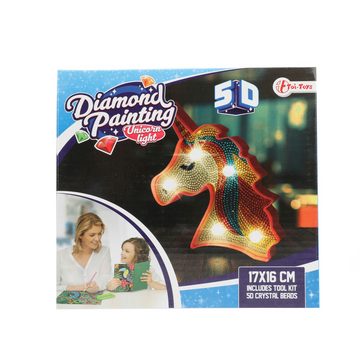 Toi-Toys Dekolicht DIY - Diamant - Einhornlampe (5D)