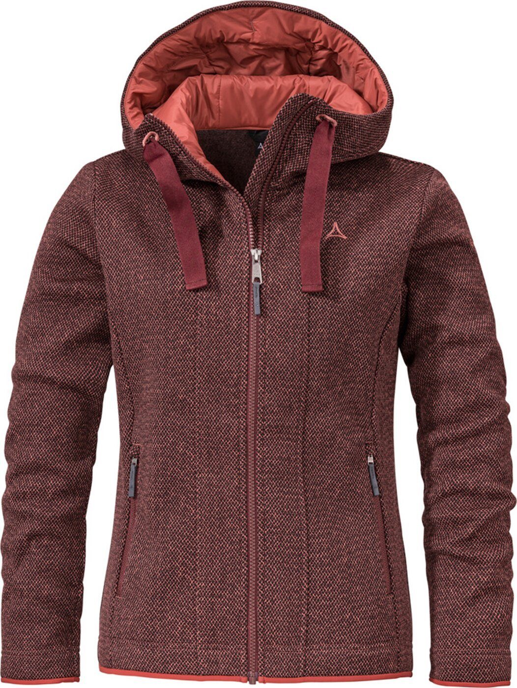 L Aurora BURLWOOD Trekkingjacke Fleece Schöffel Hoody