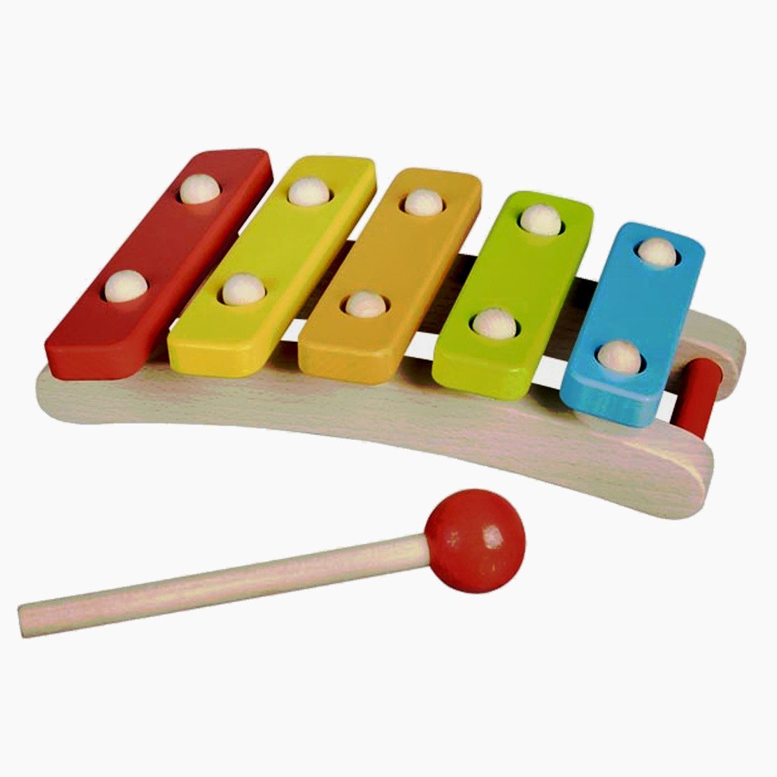 goki Spielzeug-Musikinstrument Xylofon mini, (packung, 2 tlg), farbenfrohe günstig online kaufen
