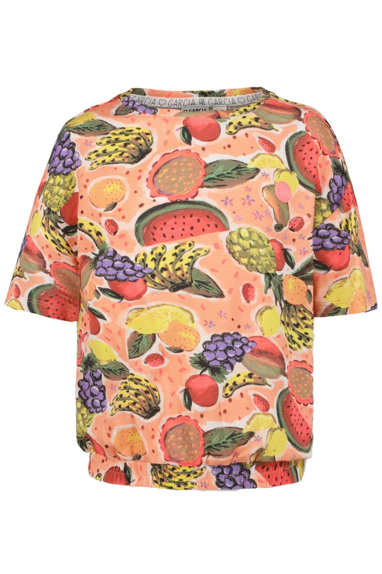 Garcia T-Shirt Fruit Allover Print