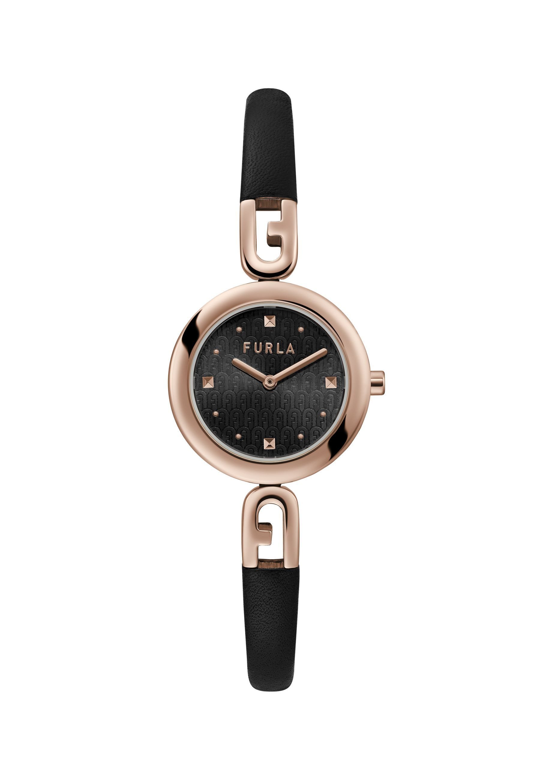 Furla Quarzuhr Furla bangle leather, (1-tlg), Quarz-Analoguhr