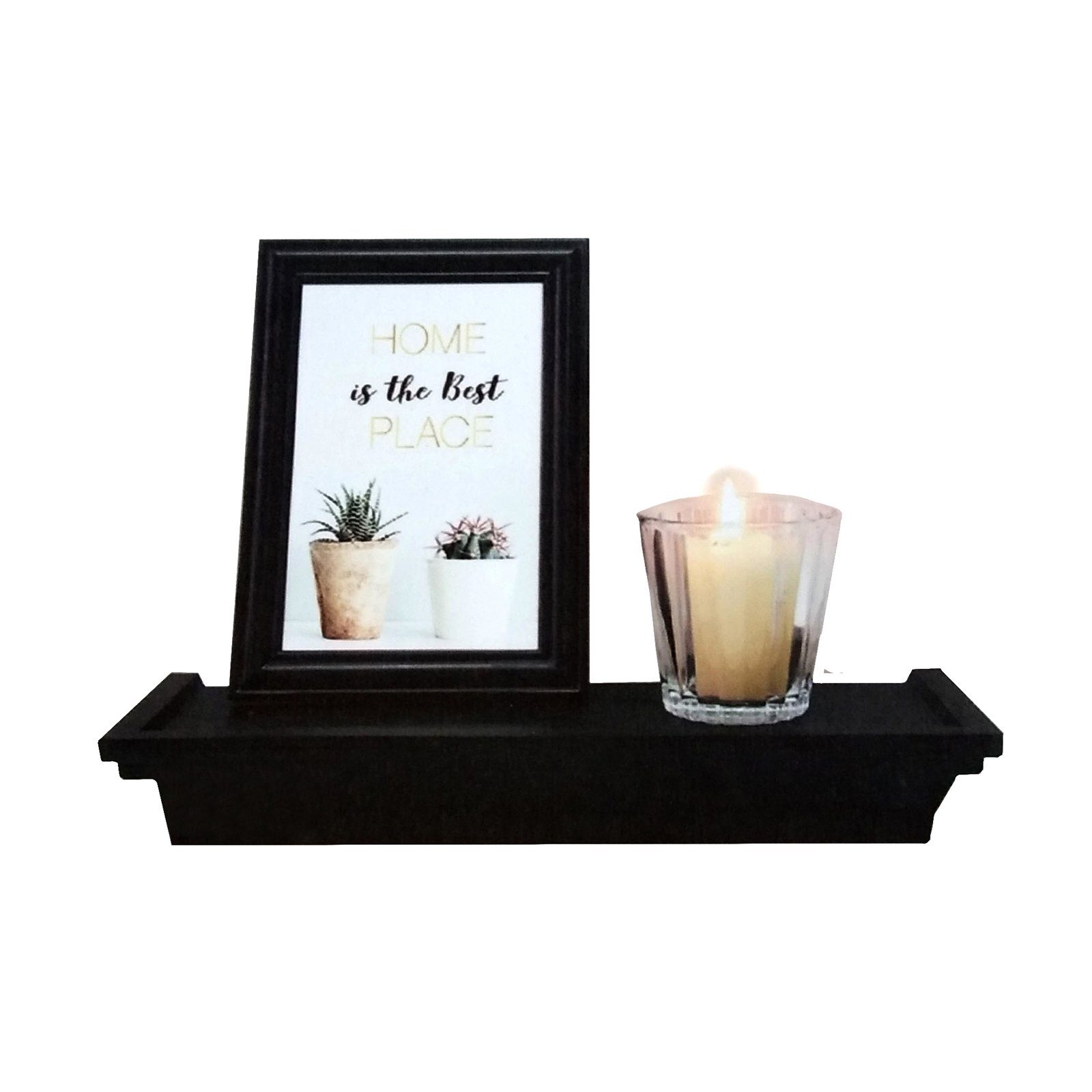 HTI-Line Wandregal Regalset Viola, Set 3-tlg., Wandregal Bilderrahmen Teeli günstig online kaufen