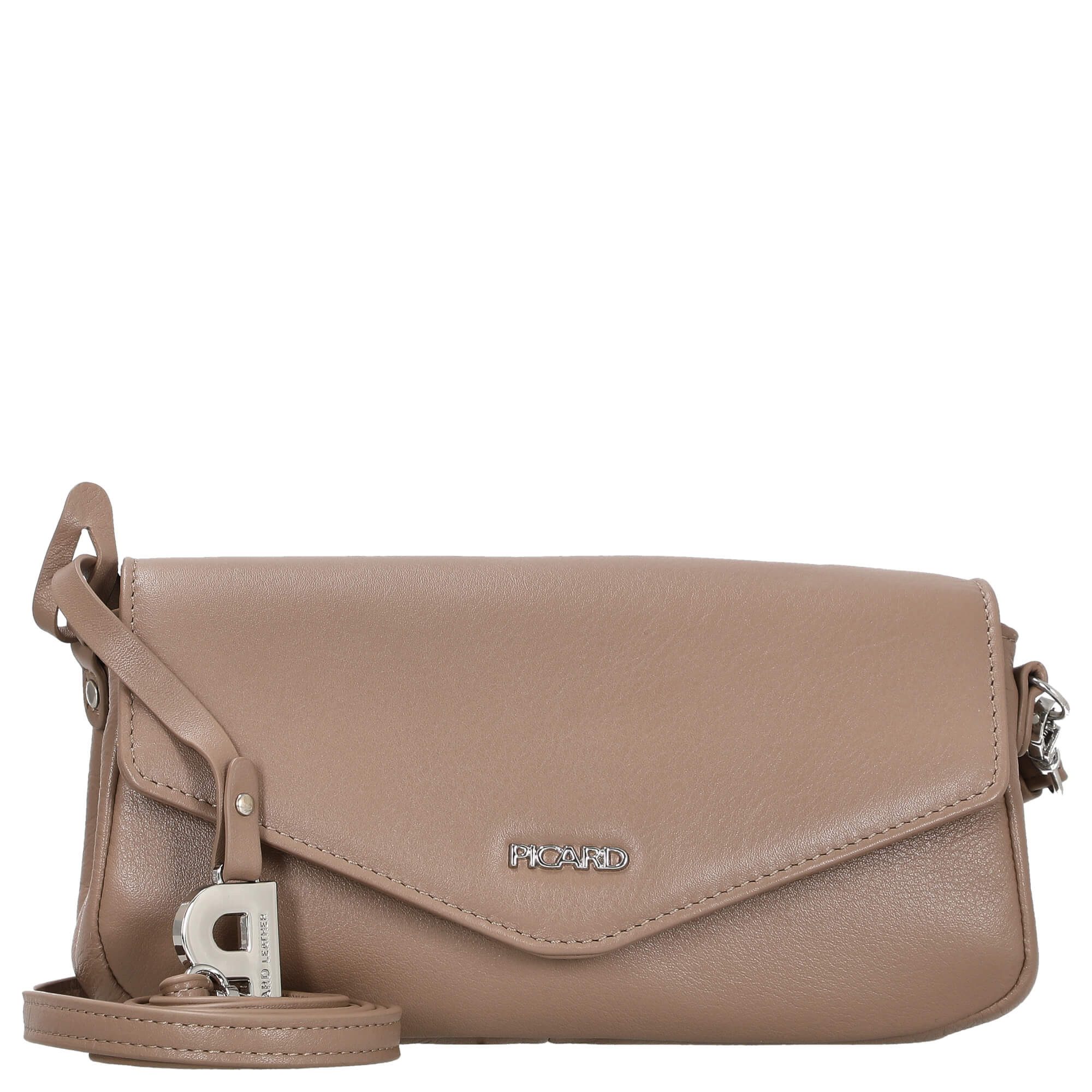 Umhängetasche Really - Schultertasche 19 cm Rindsleder (chai)