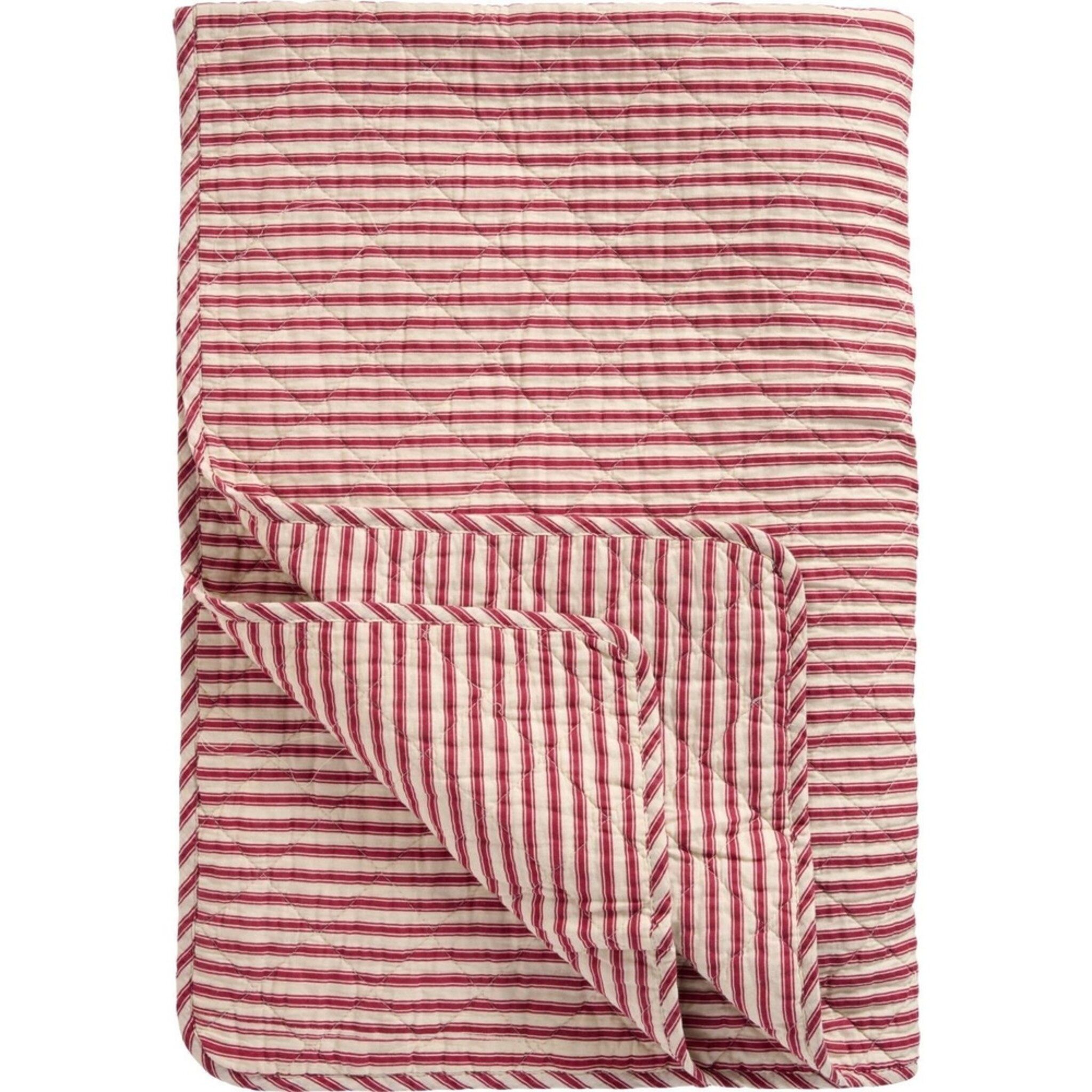 Ib Laursen Tagesdecke Quilt Baumwolle Streifen günstig online kaufen