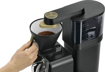 Melitta Filterkaffeemaschine epour® 1024-12, 1l Kaffeekanne, Papierfilter 1x4, Schwarz/Gold