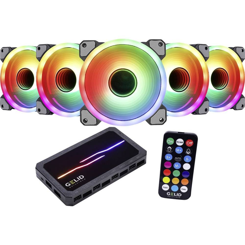 Gehäuselüfter AMBER 8 PRO BUNDLE