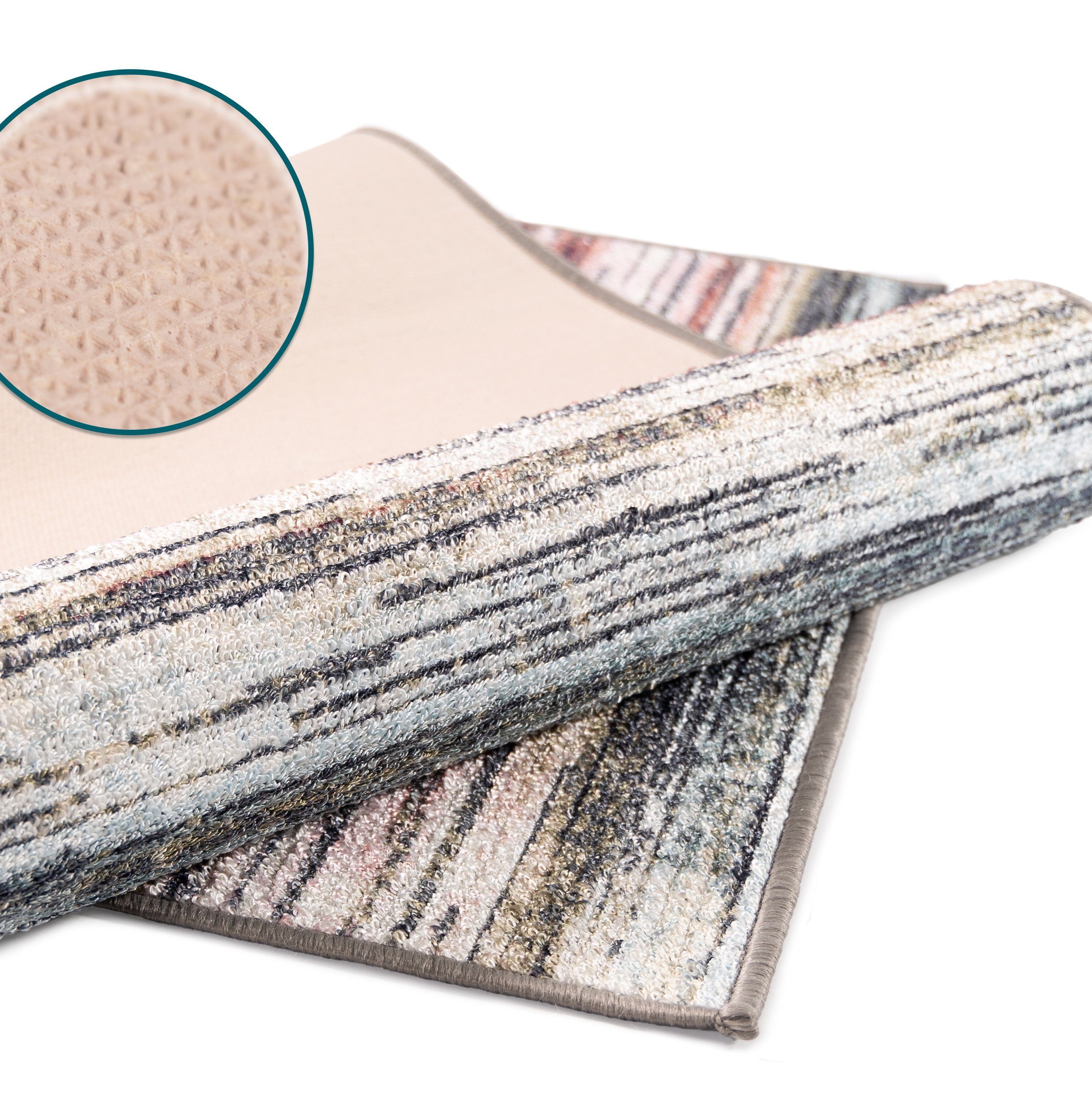 Karat Teppich Teppich-Läufer Cudillero, Moderner Wohnteppich