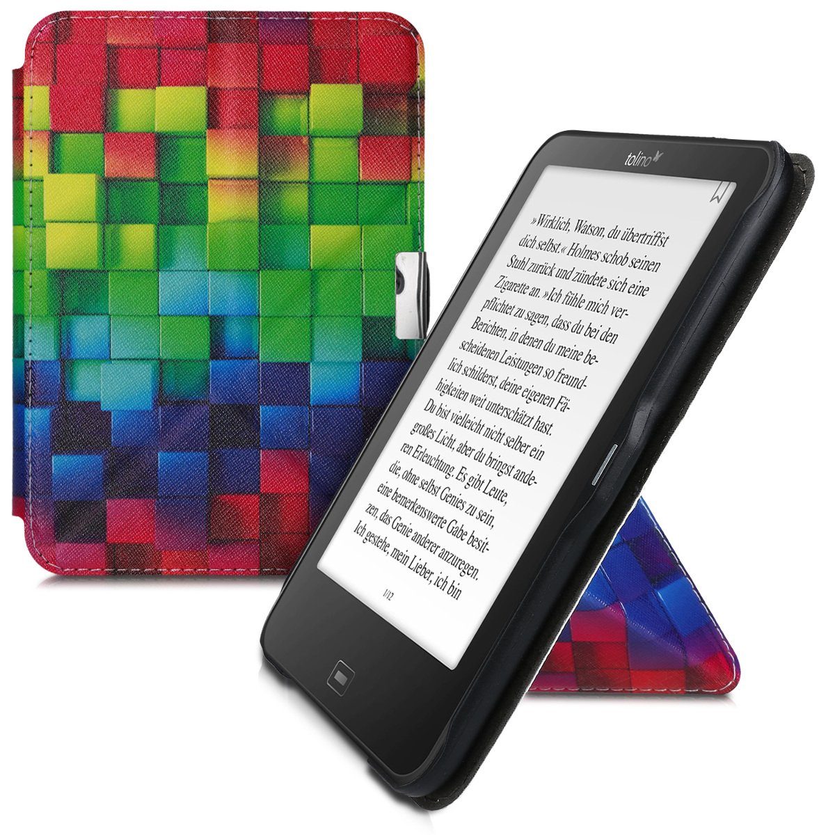 kwmobile EReaderHülle, Hülle für Tolino Vision 1 / 2 / 3 / 4 HD Kunstleder eReader