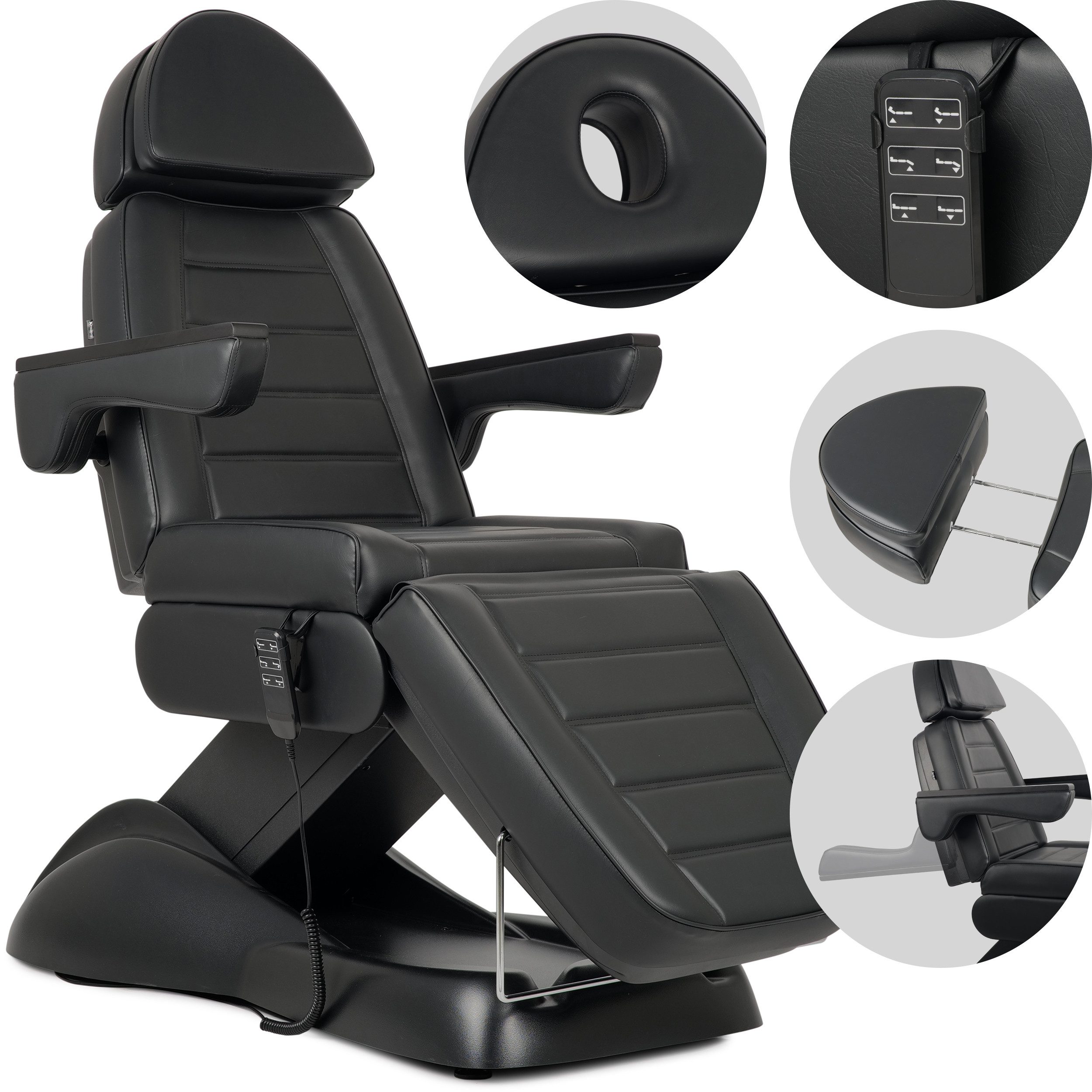 Habys Massageliege Leo PRO 4 Kosmetikliege Kosmetikstuhl Elektrisch