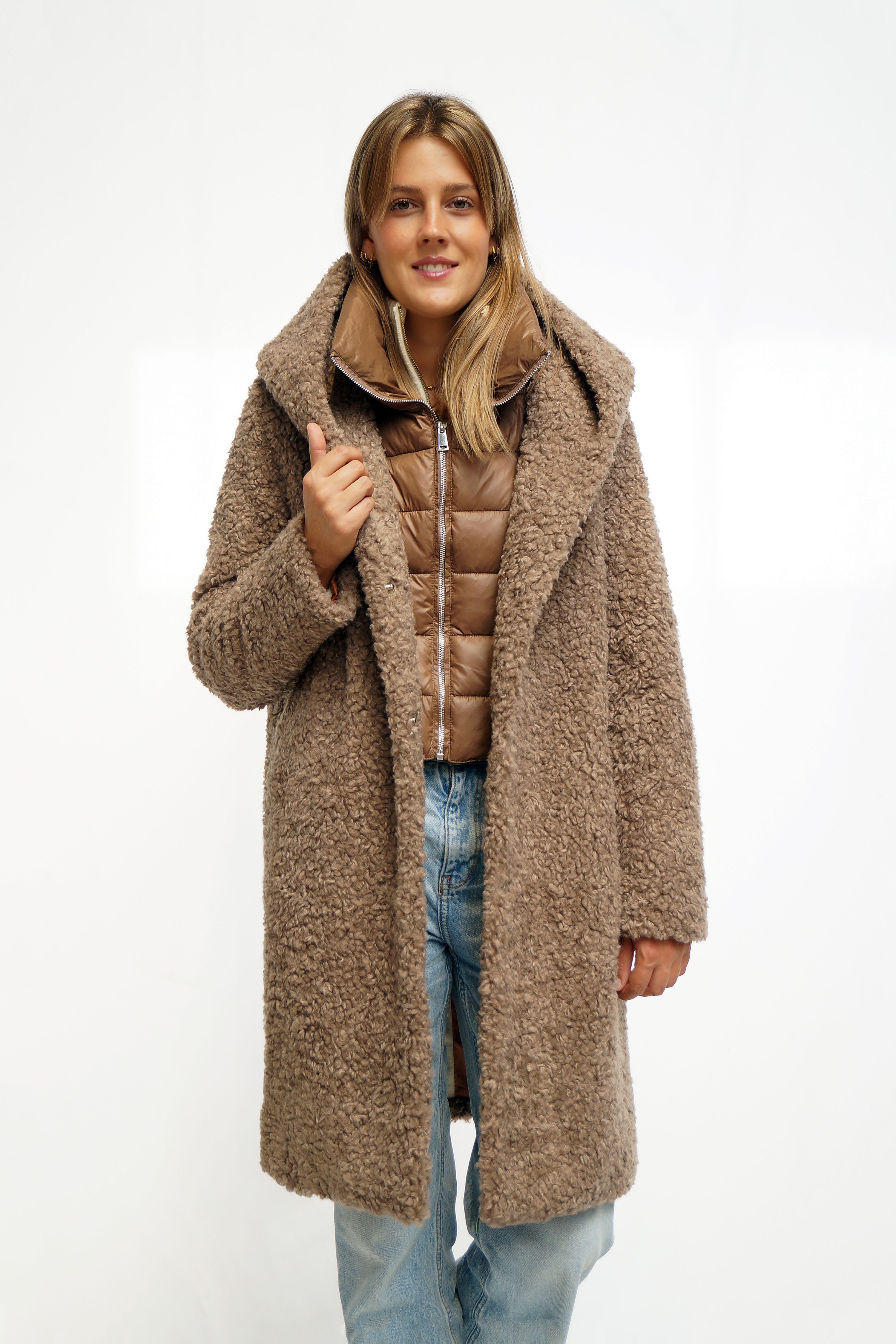 FUNK since 1776 Fellimitatmantel Wintermantel aus günstig online kaufen