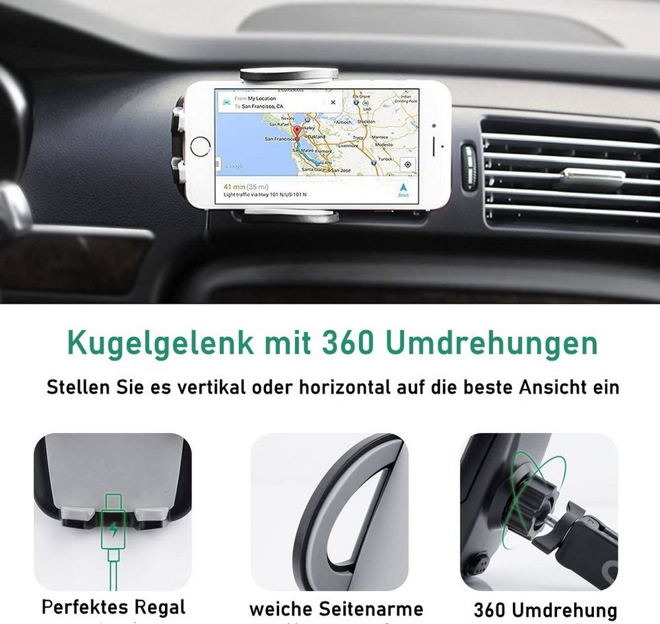 Ugreen UGREEN Handyhalterung Auto Magnet Handyha…