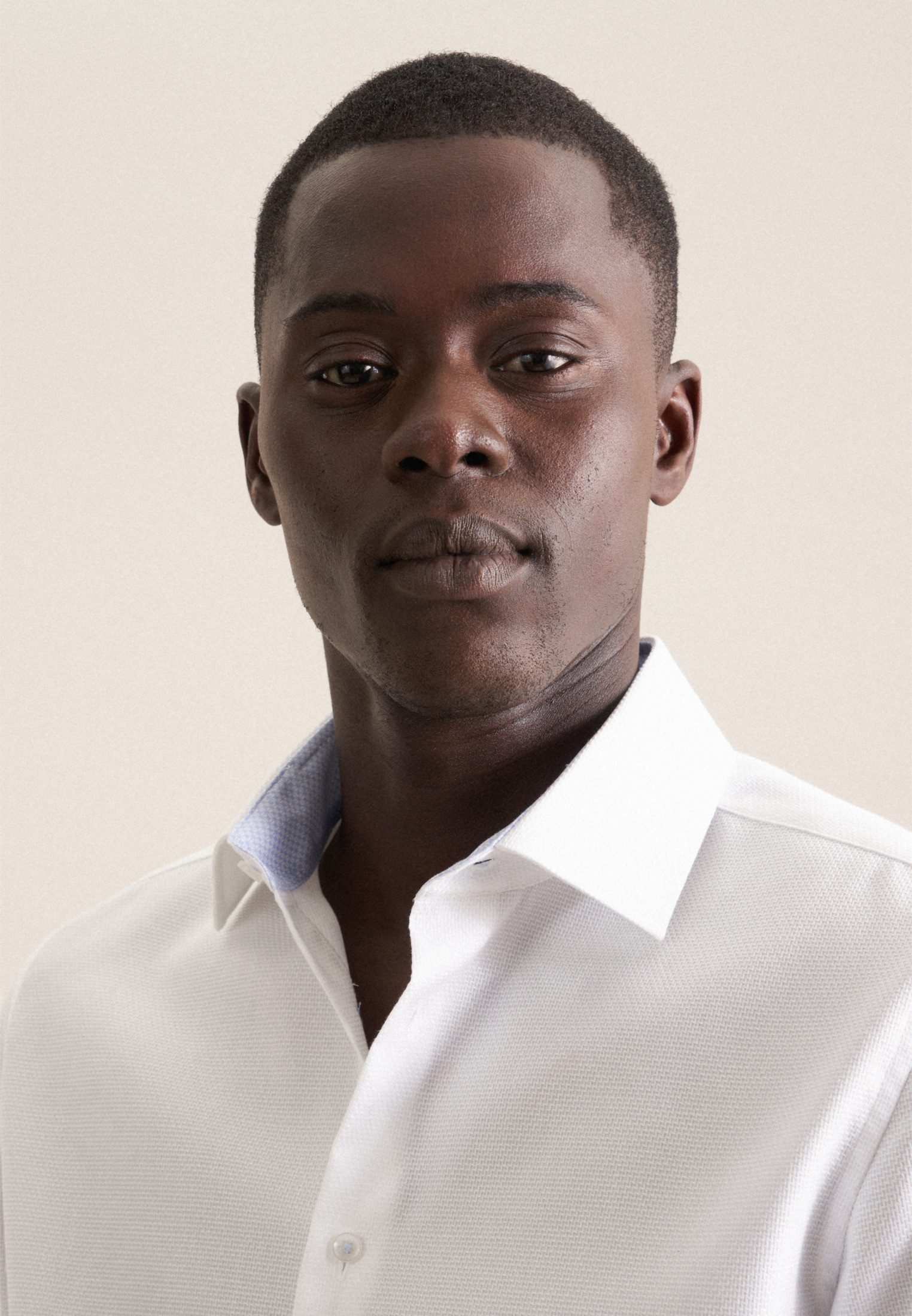 seidensticker Businesshemd Slim Slim 1/1 Extra lang Kentkragen Kleinmuster