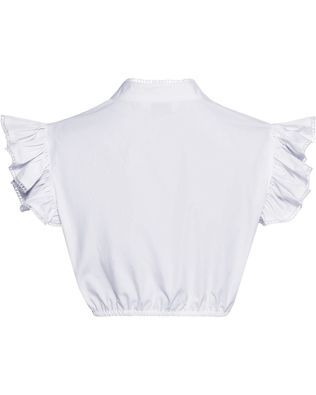 Almsach Dirndlbluse Dirndlbluse mit Flügelarm