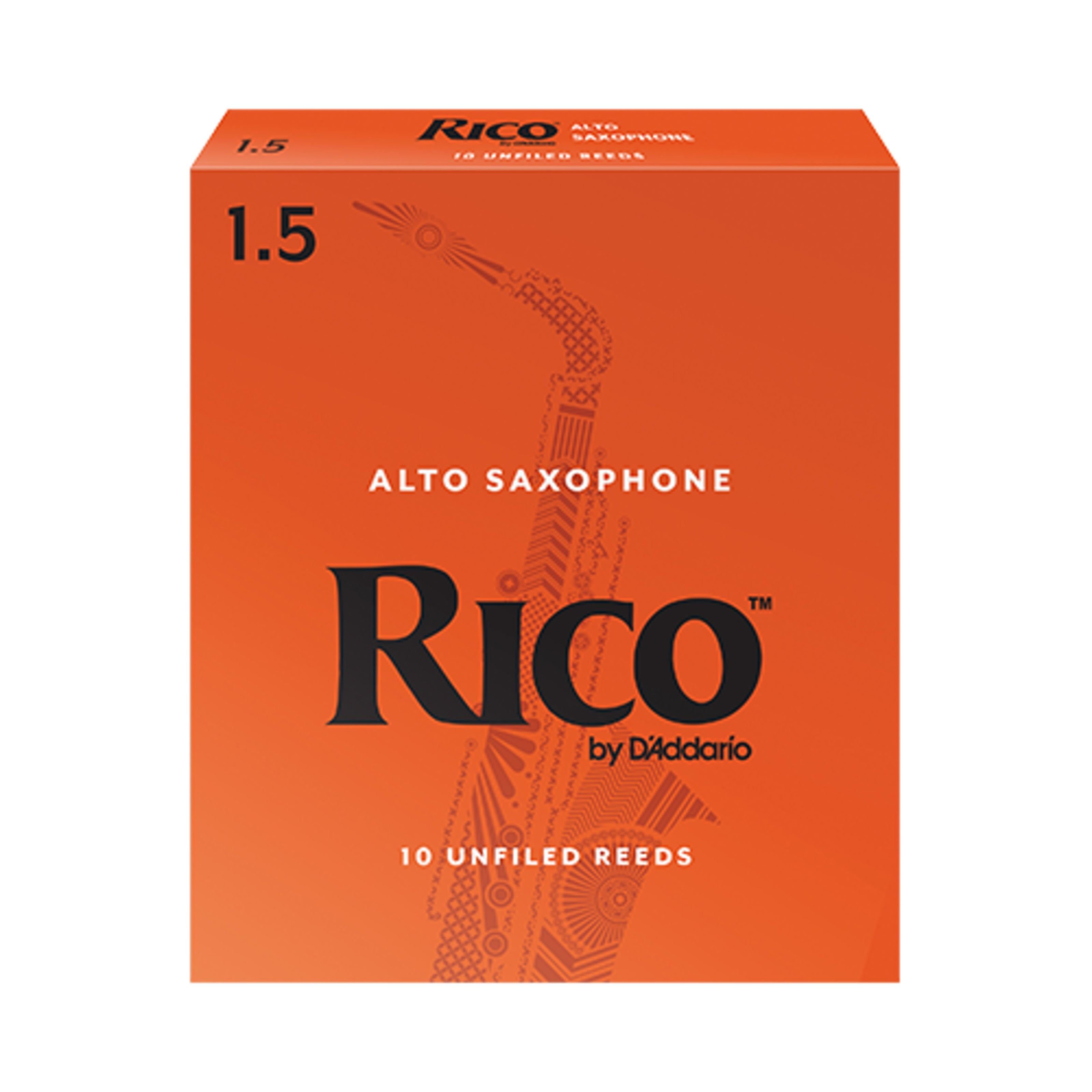 Daddario Blattabschneider Saxophon, RICO Altsax 1,5 - Blatt für Alt Saxophon