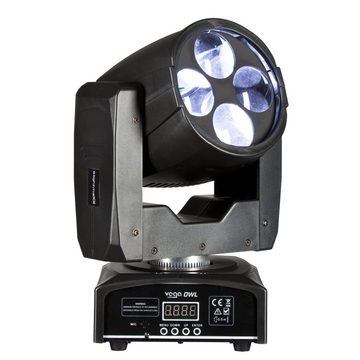 lightmaXX LED Scheinwerfer, VEGA OWL LED Moving Head, Bühnenbeleuchtung, Effekt-Scanner